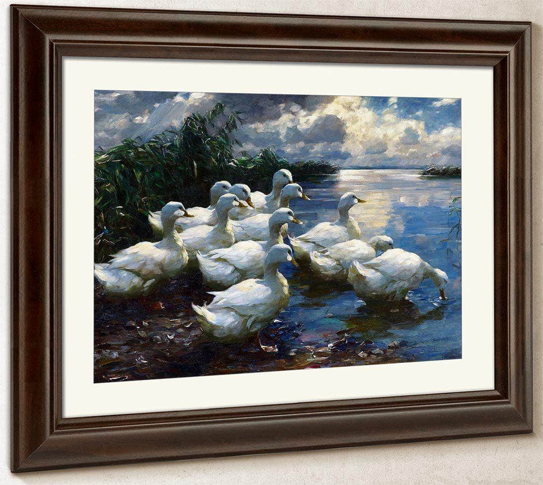 On The Shores Of Lake Constance By Alexander Koester - Image 5