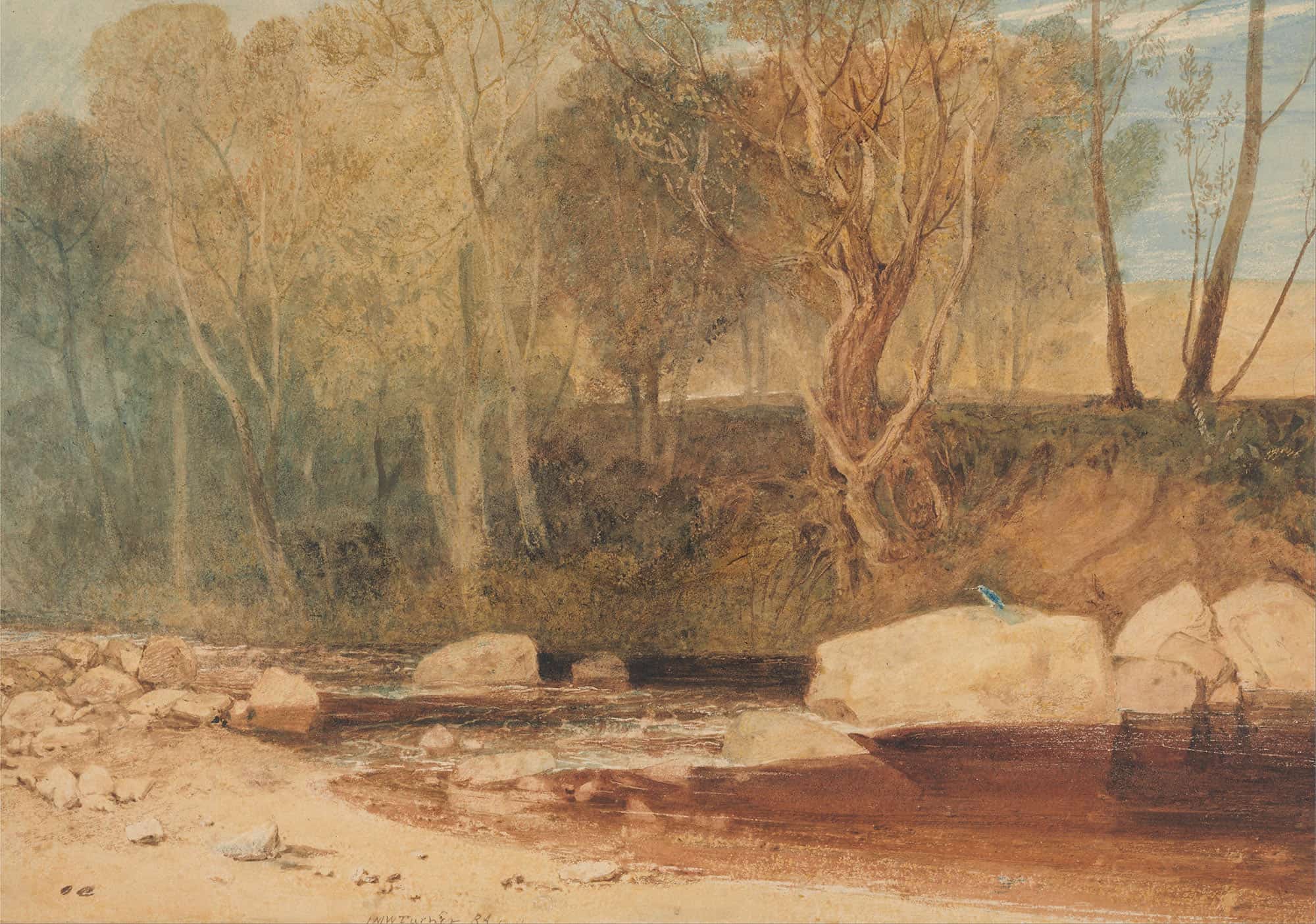 On The Washburn by Joseph Mallord William Turner