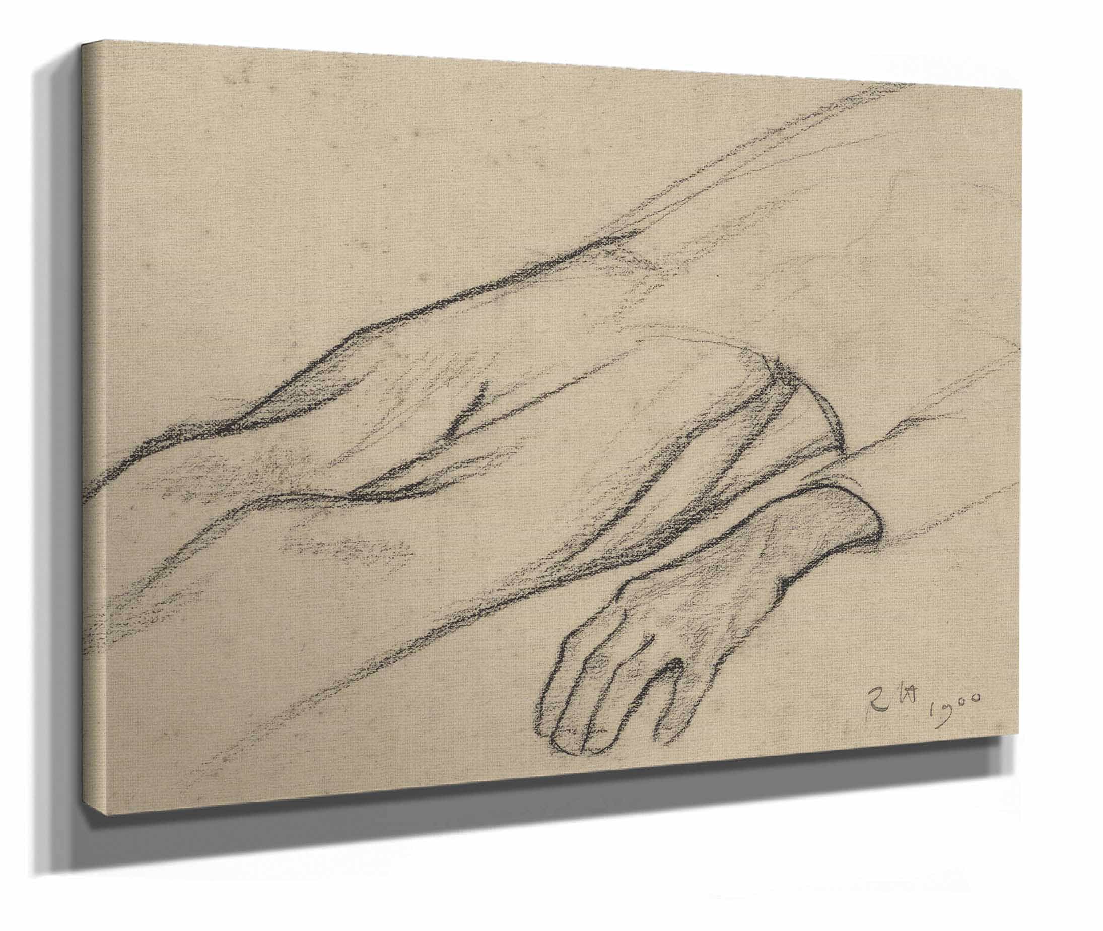 Onderlichaam Van Een Liggende Man by Richard Nicolaus Roland Holst - Image 2