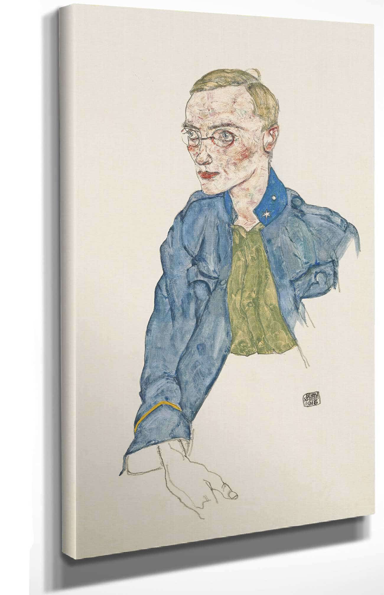 One Year Volunteer Lance Corporal by Egon Schiele - Image 4