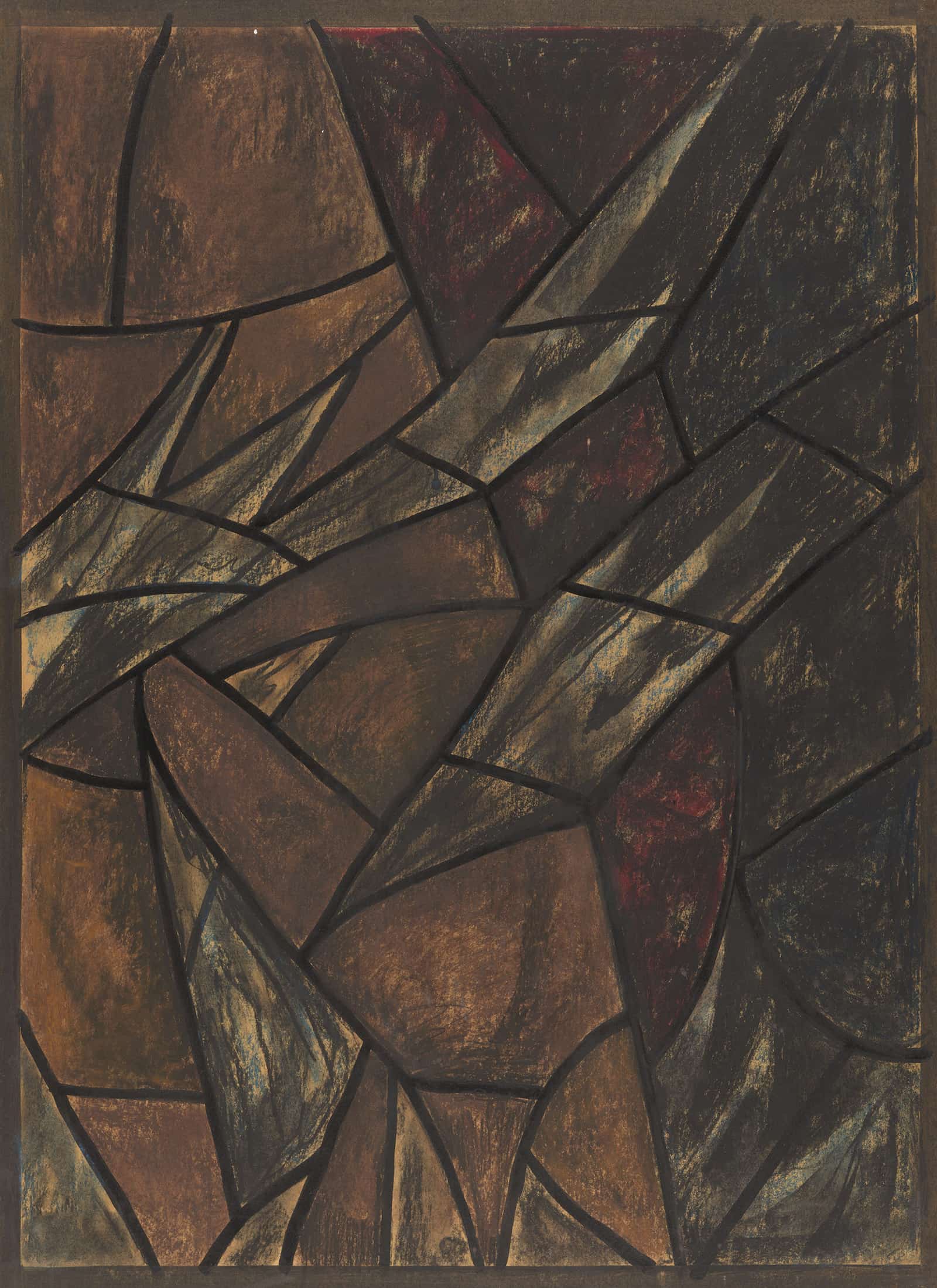 Ontwerp Voor Raam In Het Noordertransept In De Dom Te Utrecht by Richard Nicolaus Roland Holst - Image 10