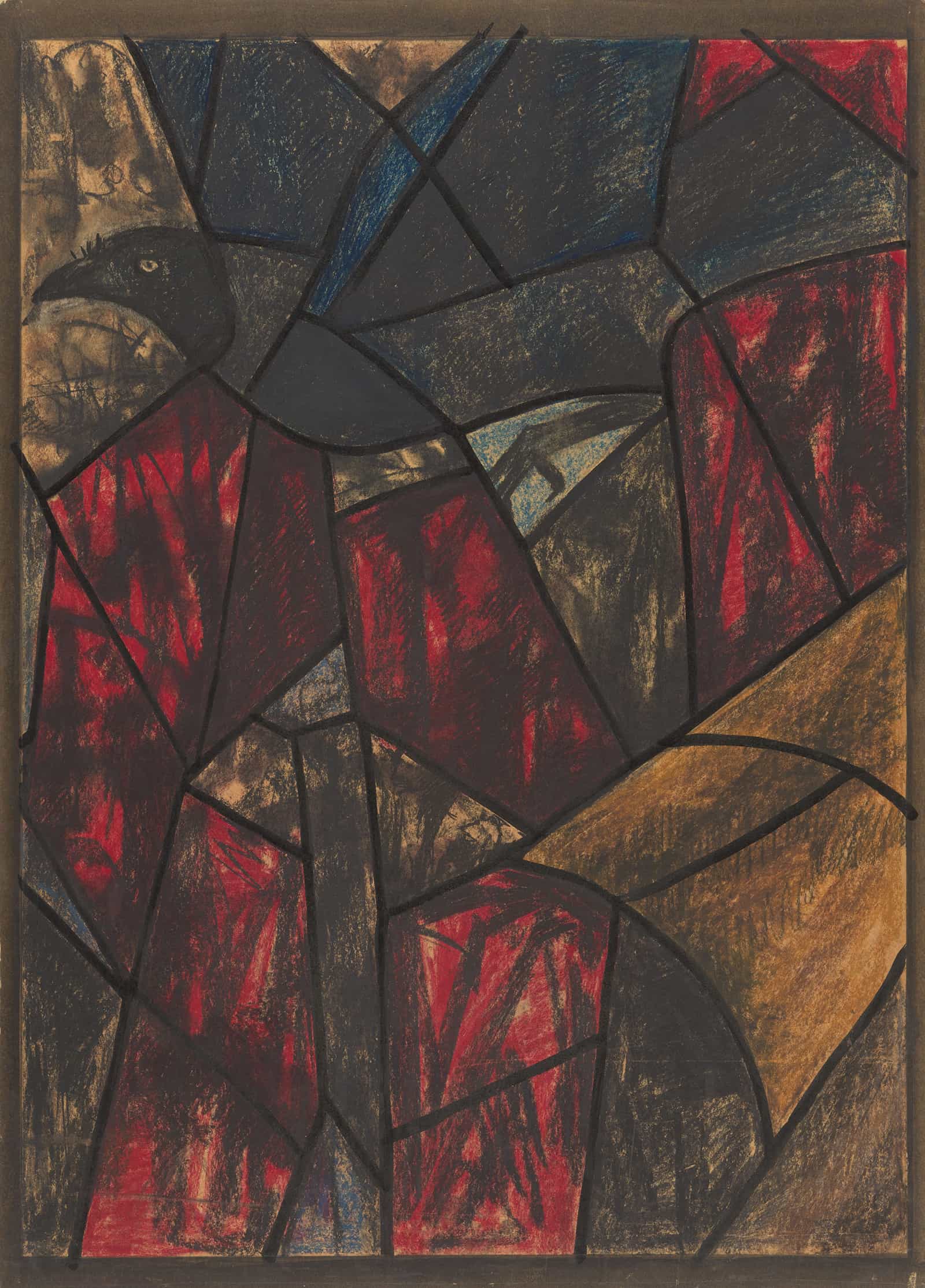 Ontwerp Voor Raam In Het Noordertransept In De Dom Te Utrecht by Richard Nicolaus Roland Holst - Image 30