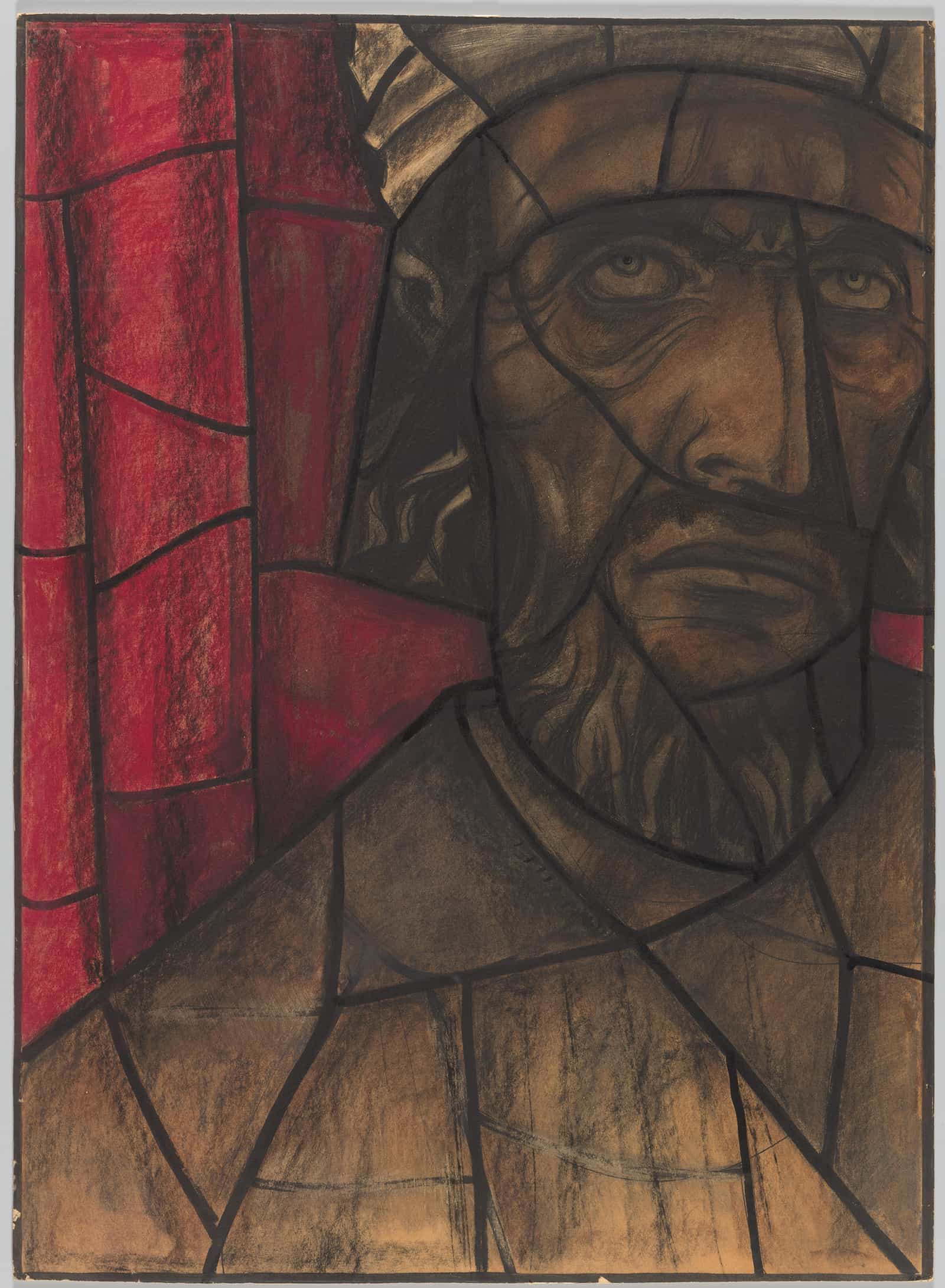Ontwerp Voor Raam In Het Noordertransept In De Dom Te Utrecht by Richard Nicolaus Roland Holst - Image 34