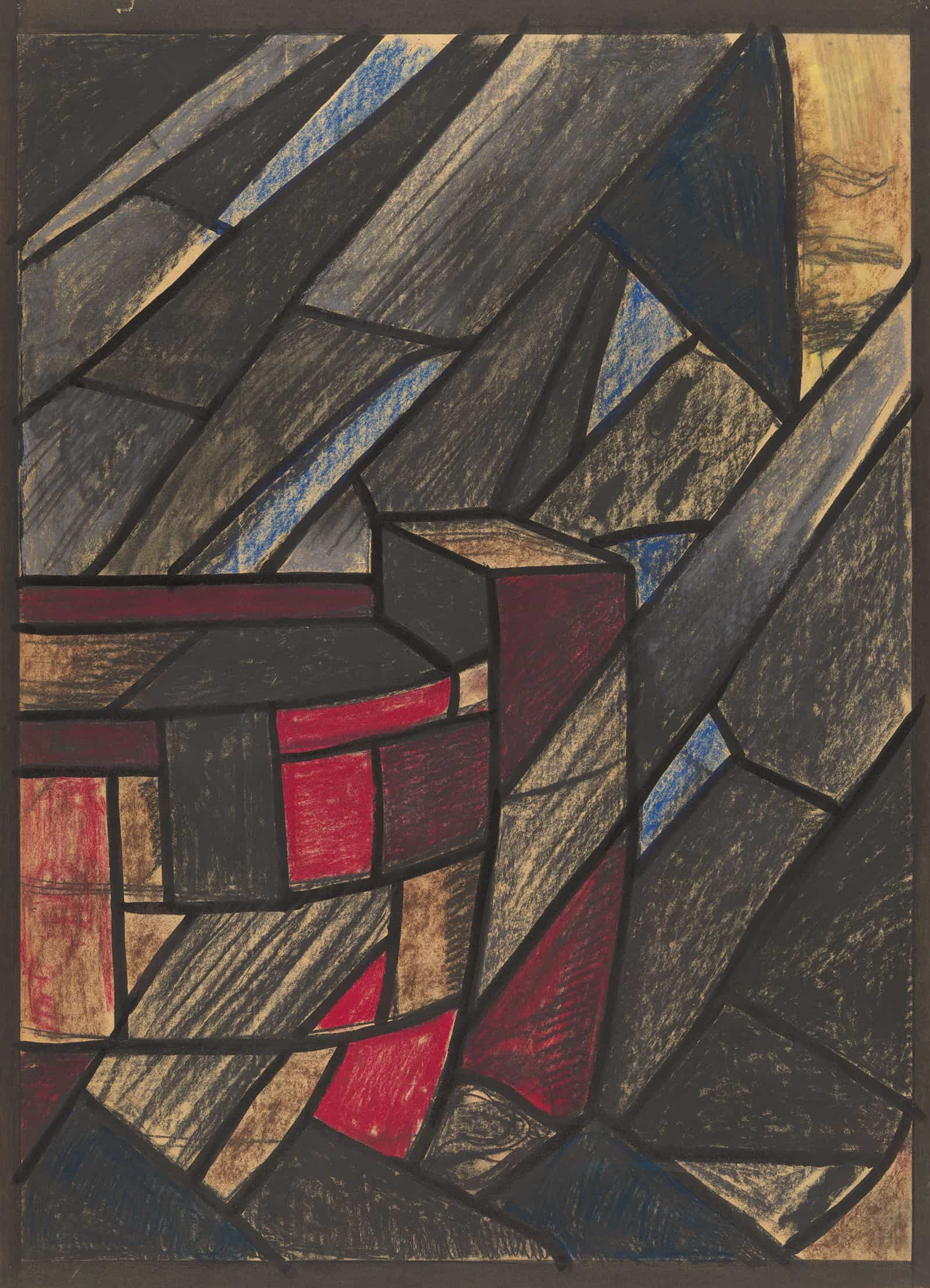 Ontwerp Voor Raam In Het Noordertransept In De Dom Te Utrecht by Richard Nicolaus Roland Holst - Image 40