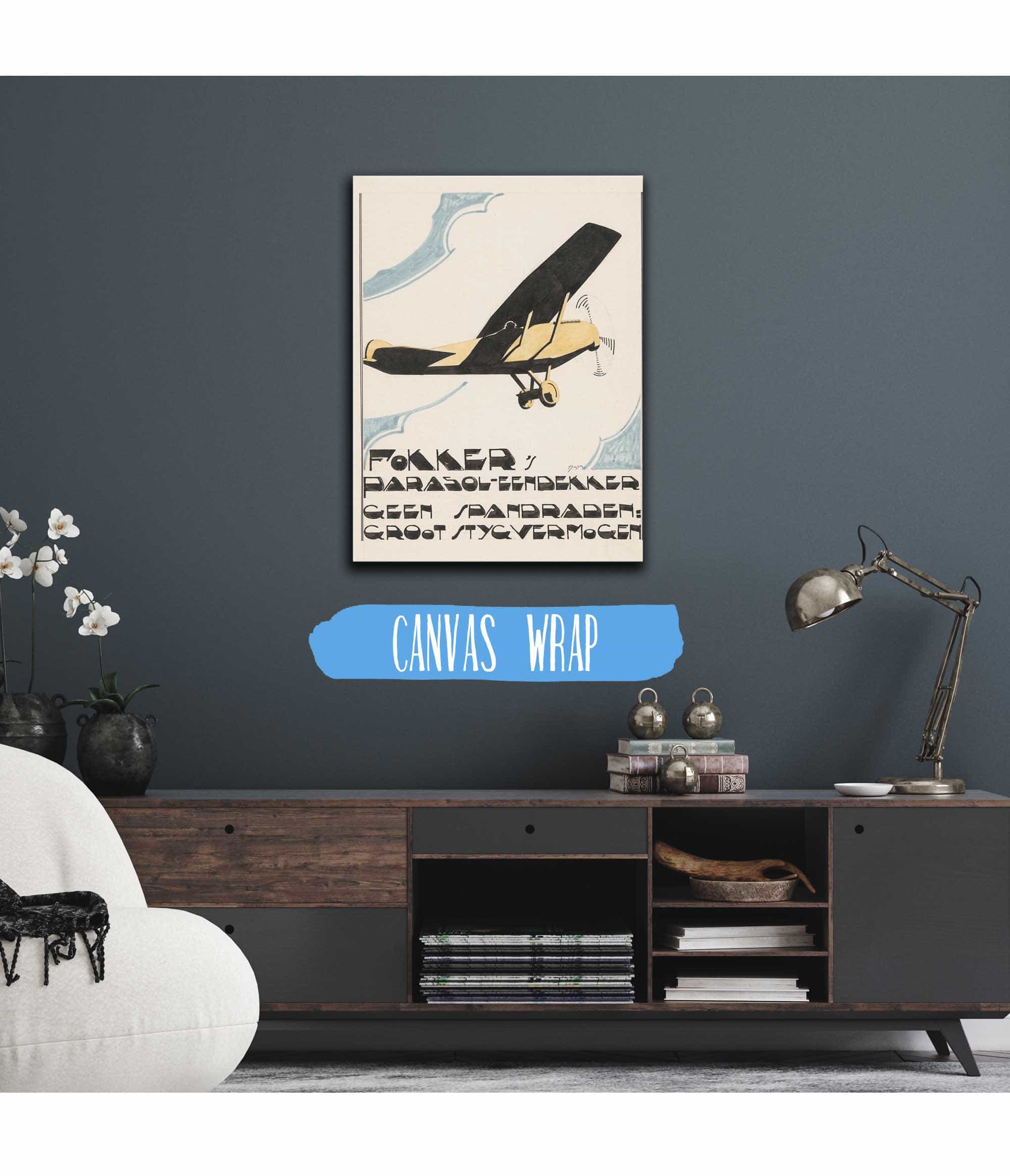 Ontwerp Voor Reclame Voor `Fokkers Parasol Eendekker by Reijer Stolk - Image 3