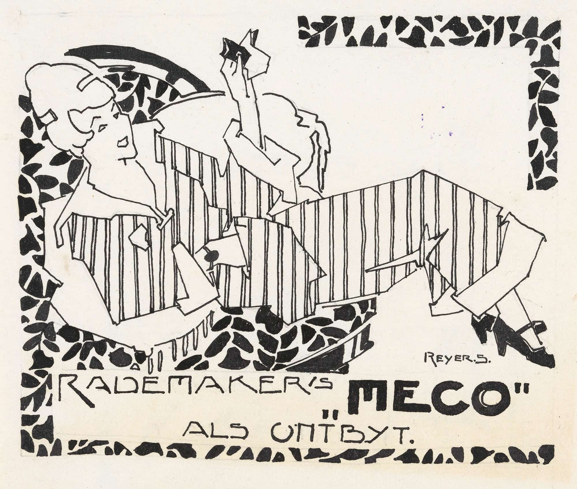 Ontwerp Voor Reclame Voor `Rademakers Meco by Reijer Stolk