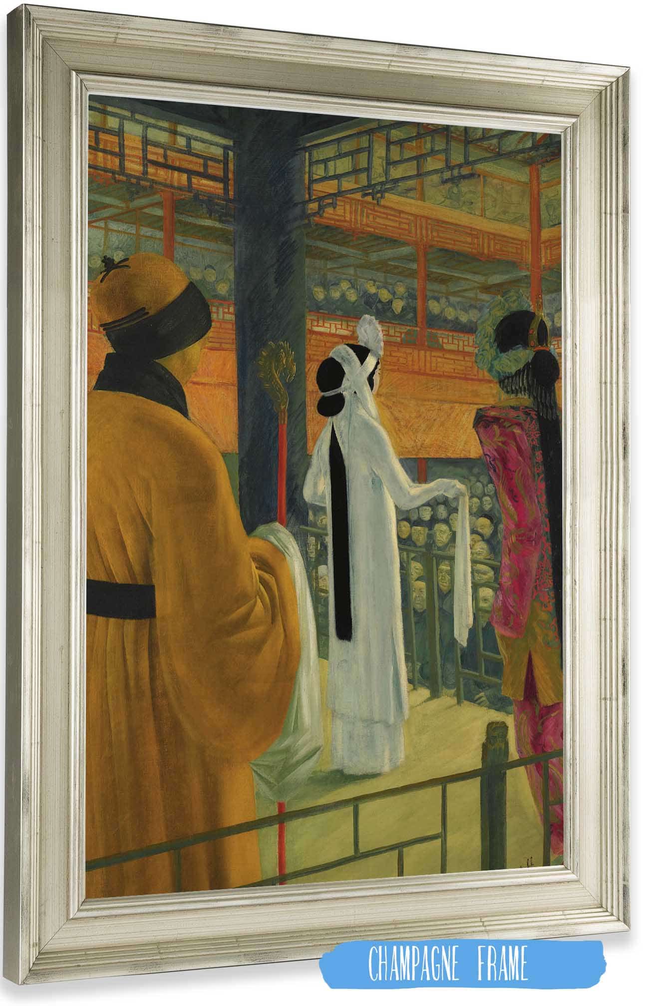 Opera In Peking by Alexander Evgenievich Yakovlev