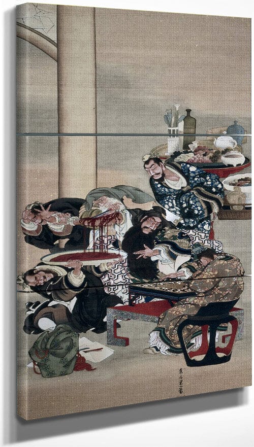 Operating On Guanyu 1039 S Arm 1850 By Katsushika Oi