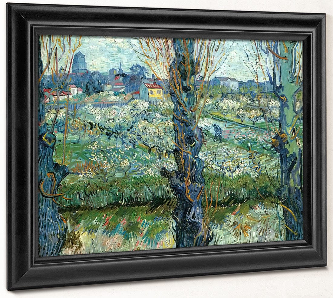 Orchard In Blossom With View Of Arles By Vincent Van Gogh - Image 8