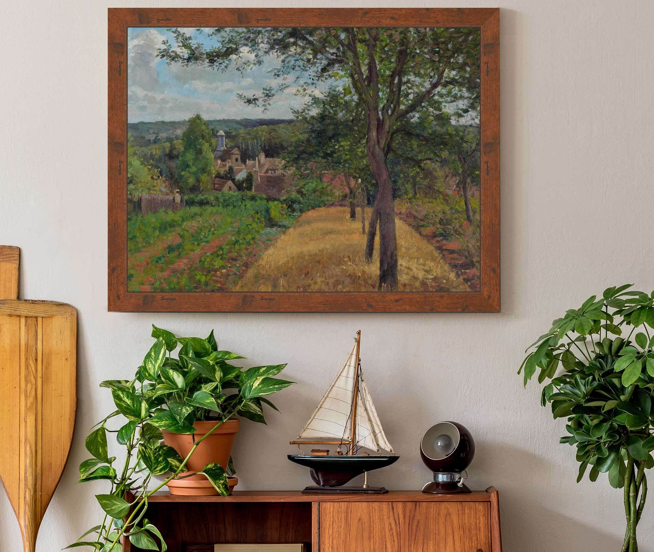 Orchards At Louveciennes by Camille Pissarro - Image 3