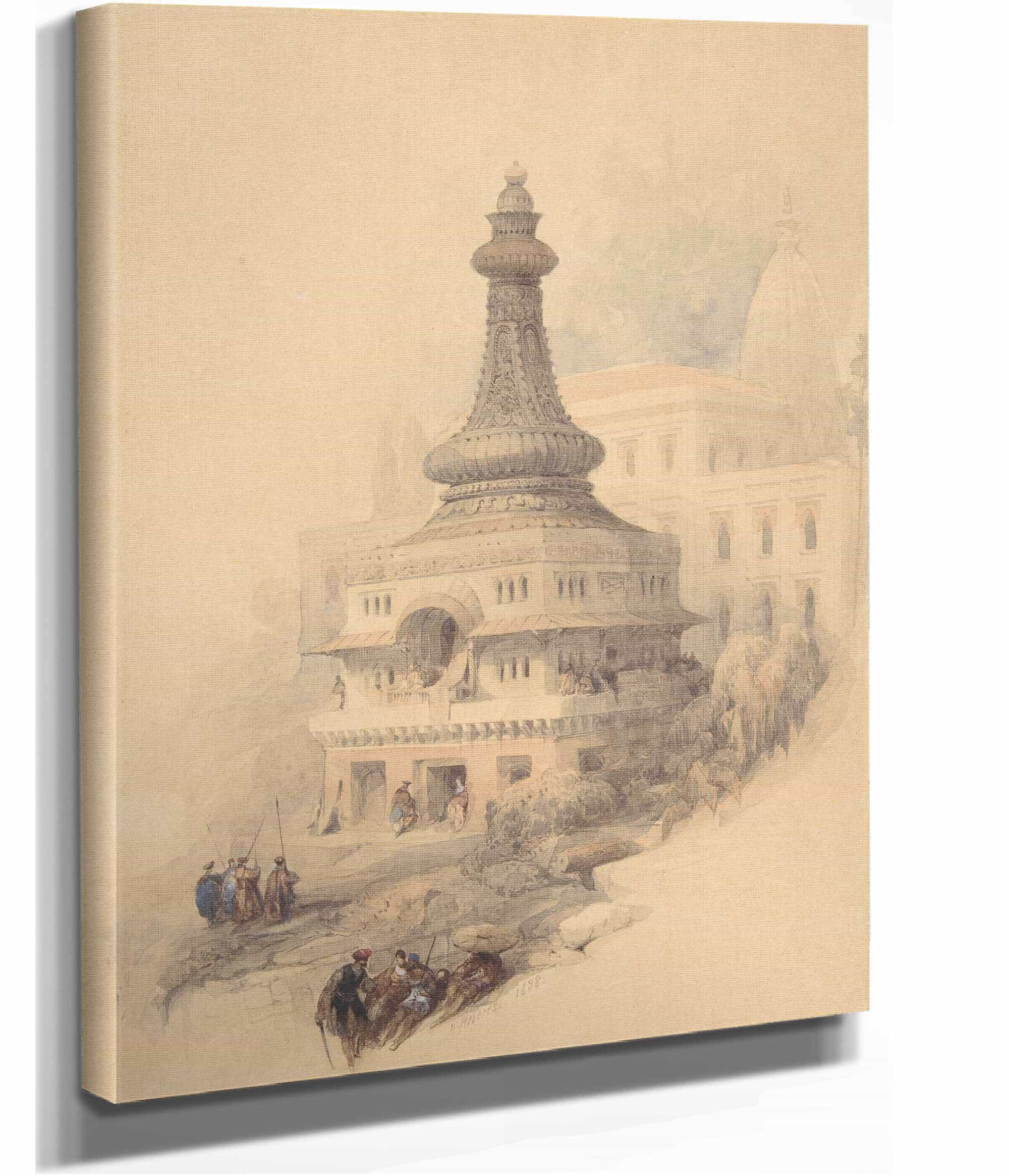 Oriental Scene by David Roberts - Image 2