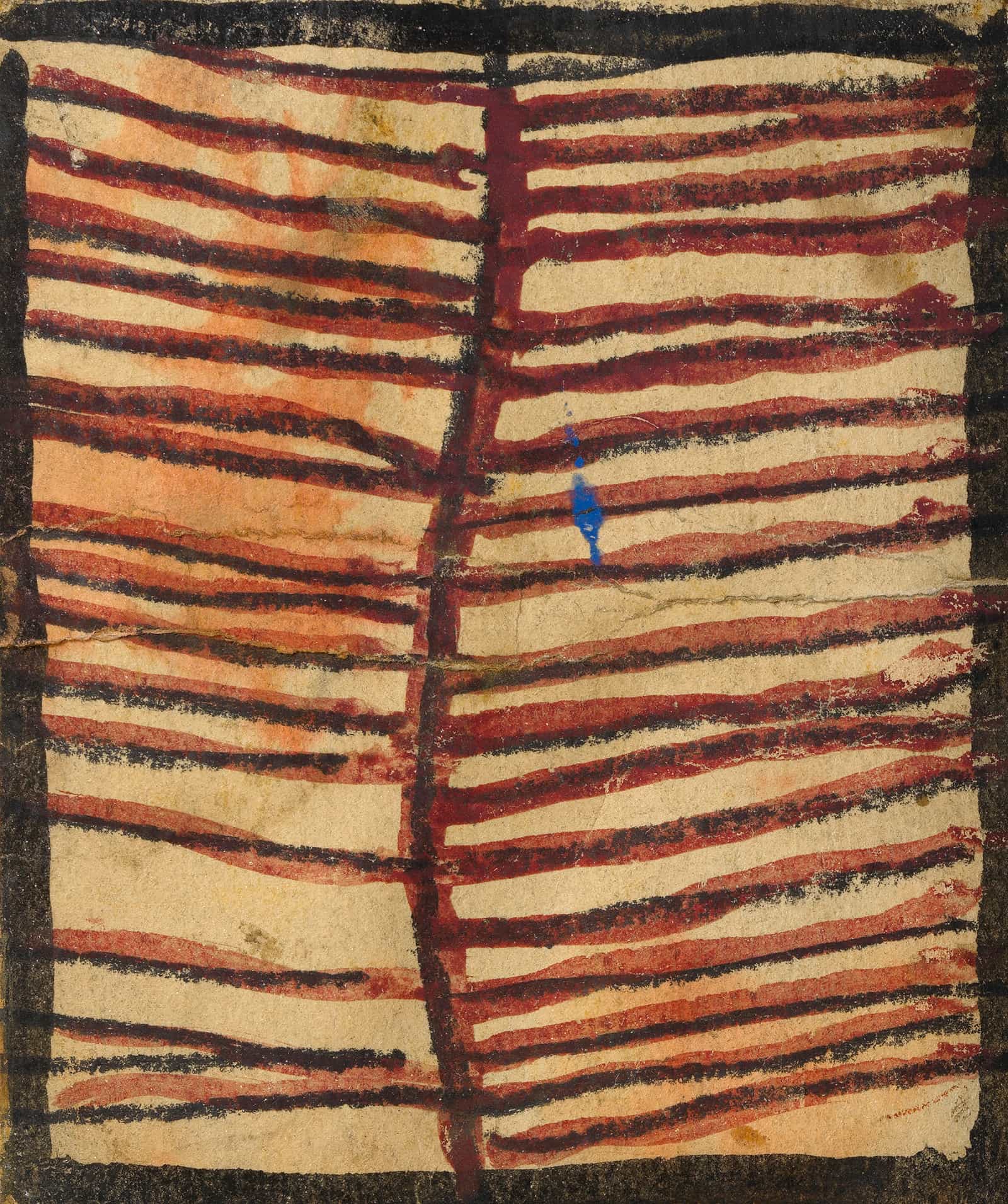 Ornament Mit Parallelen Linien by Egon Schiele