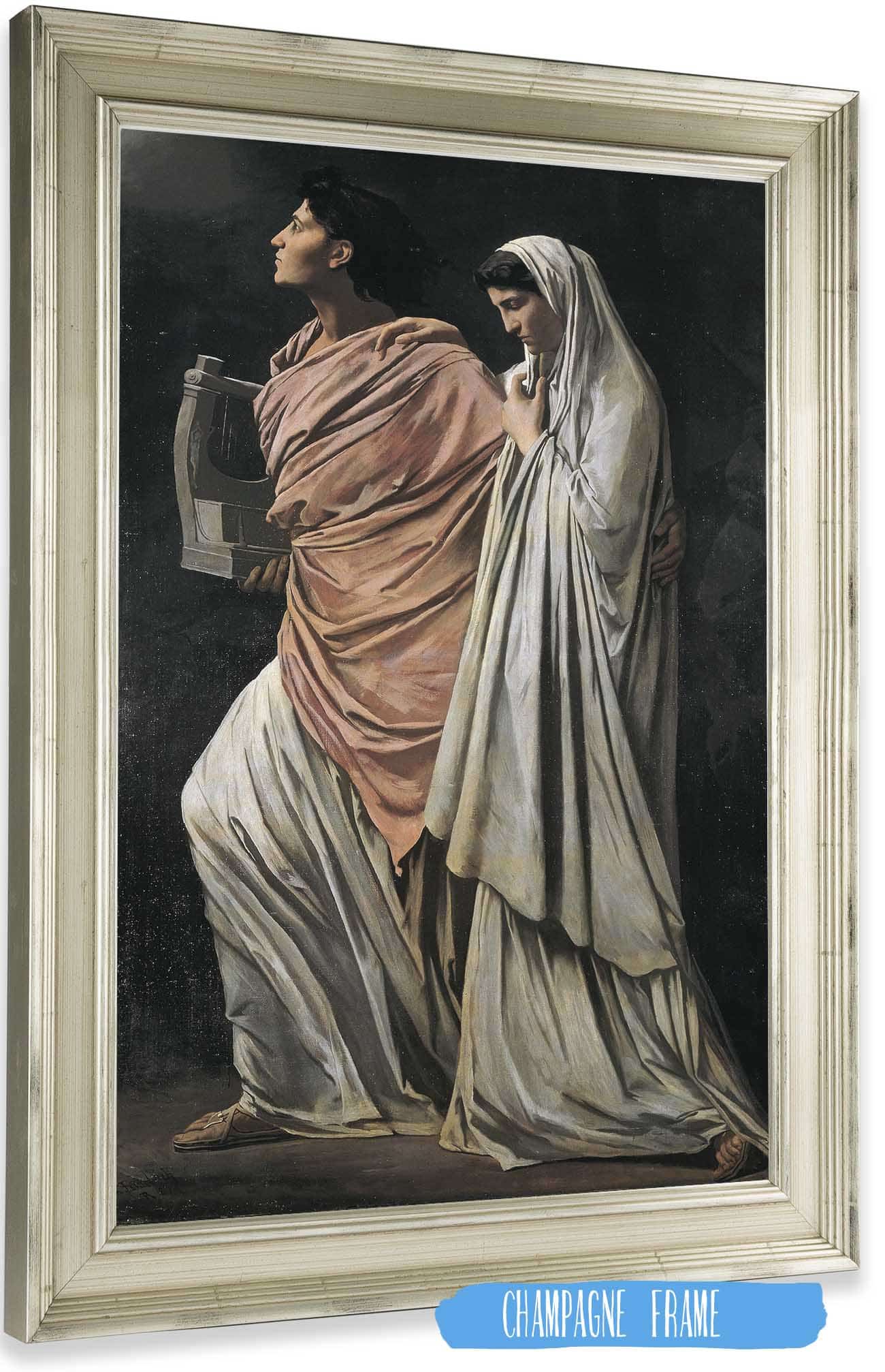 Orpheus And Eurydice by Anselm Feuerbach