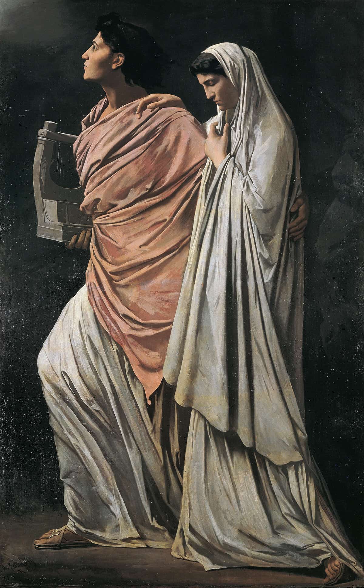 Orpheus And Eurydice by Anselm Feuerbach - Image 3