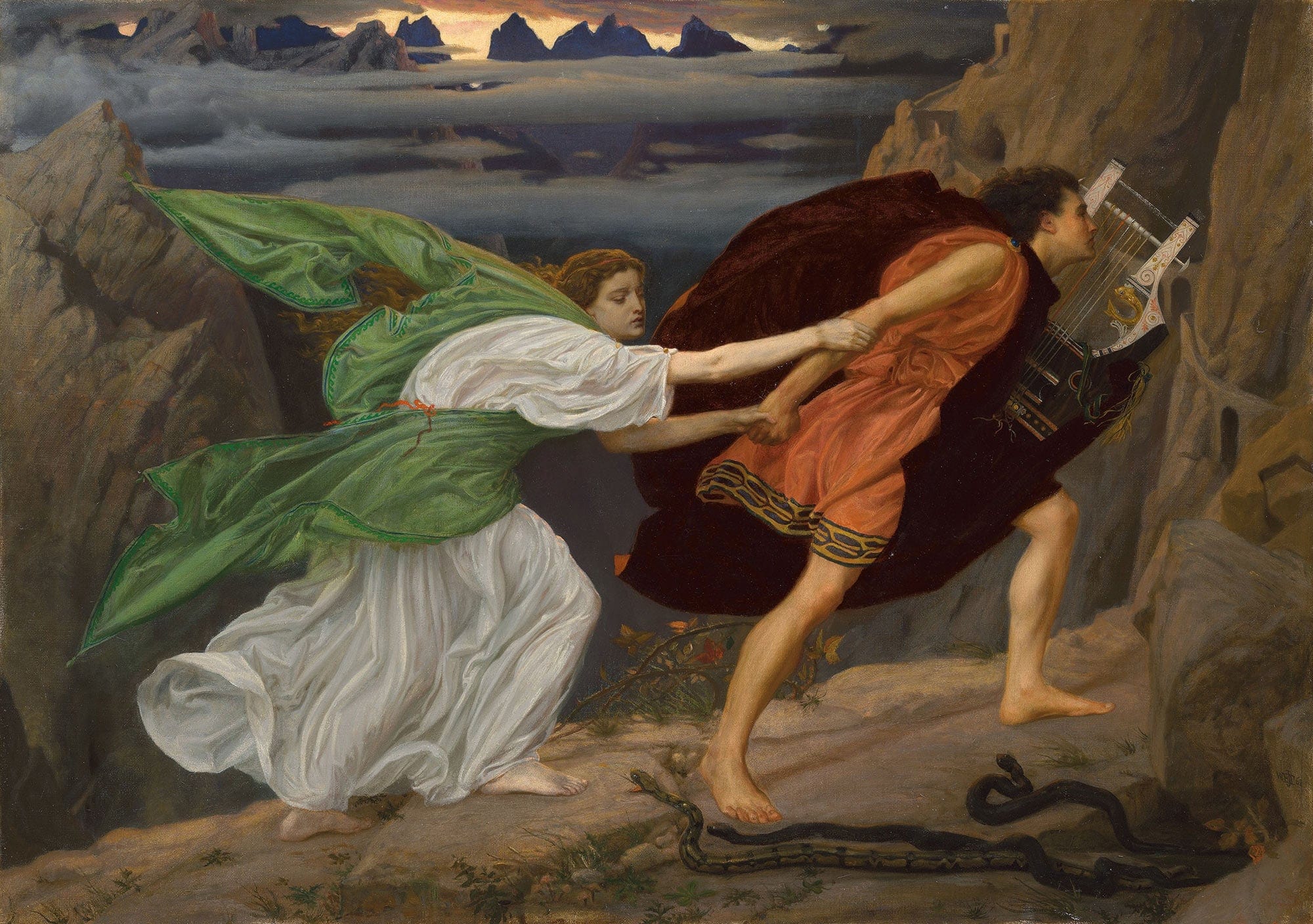 Orpheus And Eurydice by Edward John Poynter - Image 2
