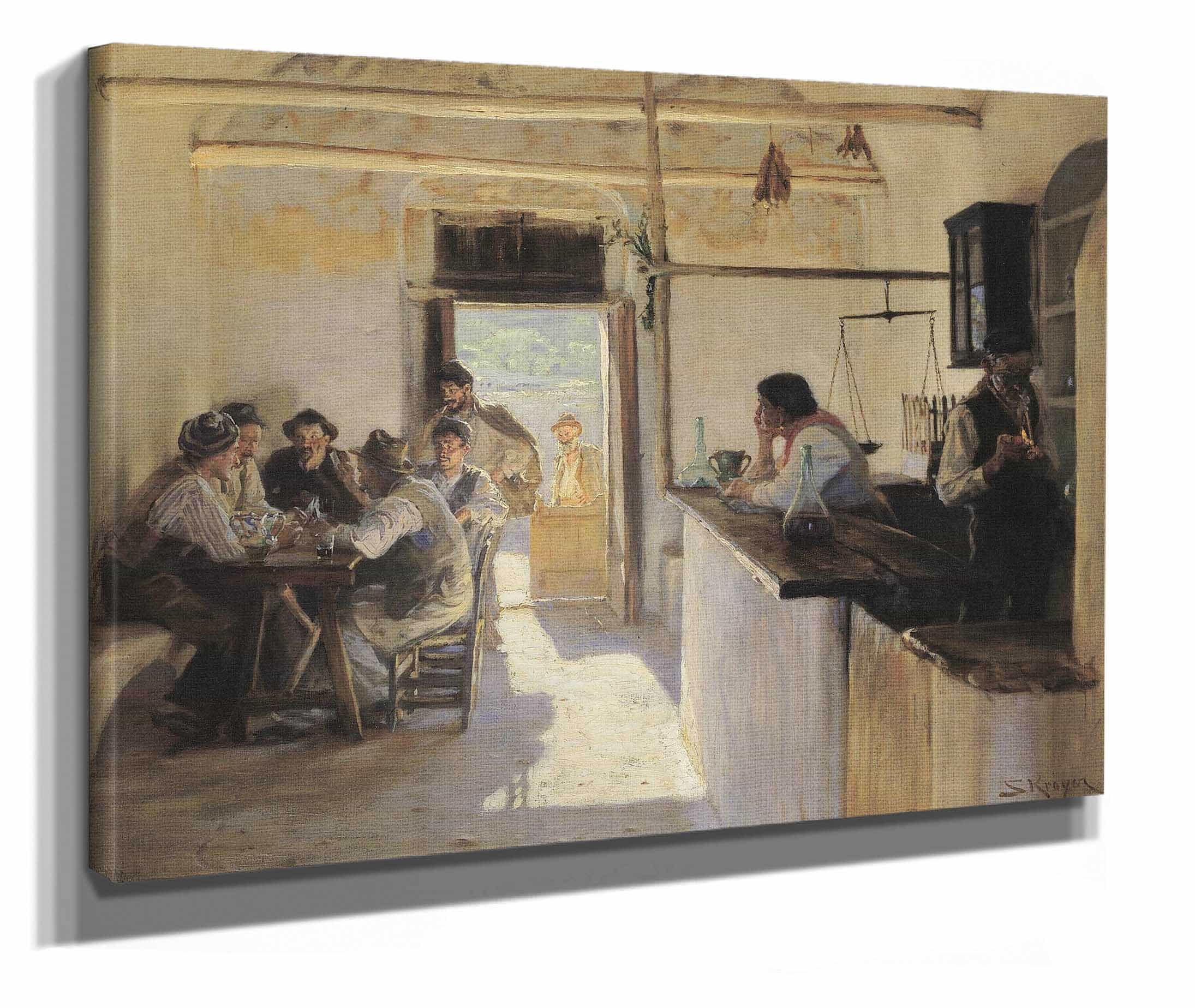 Osteria In Ravello by Peder Severin Kroyer - Image 2