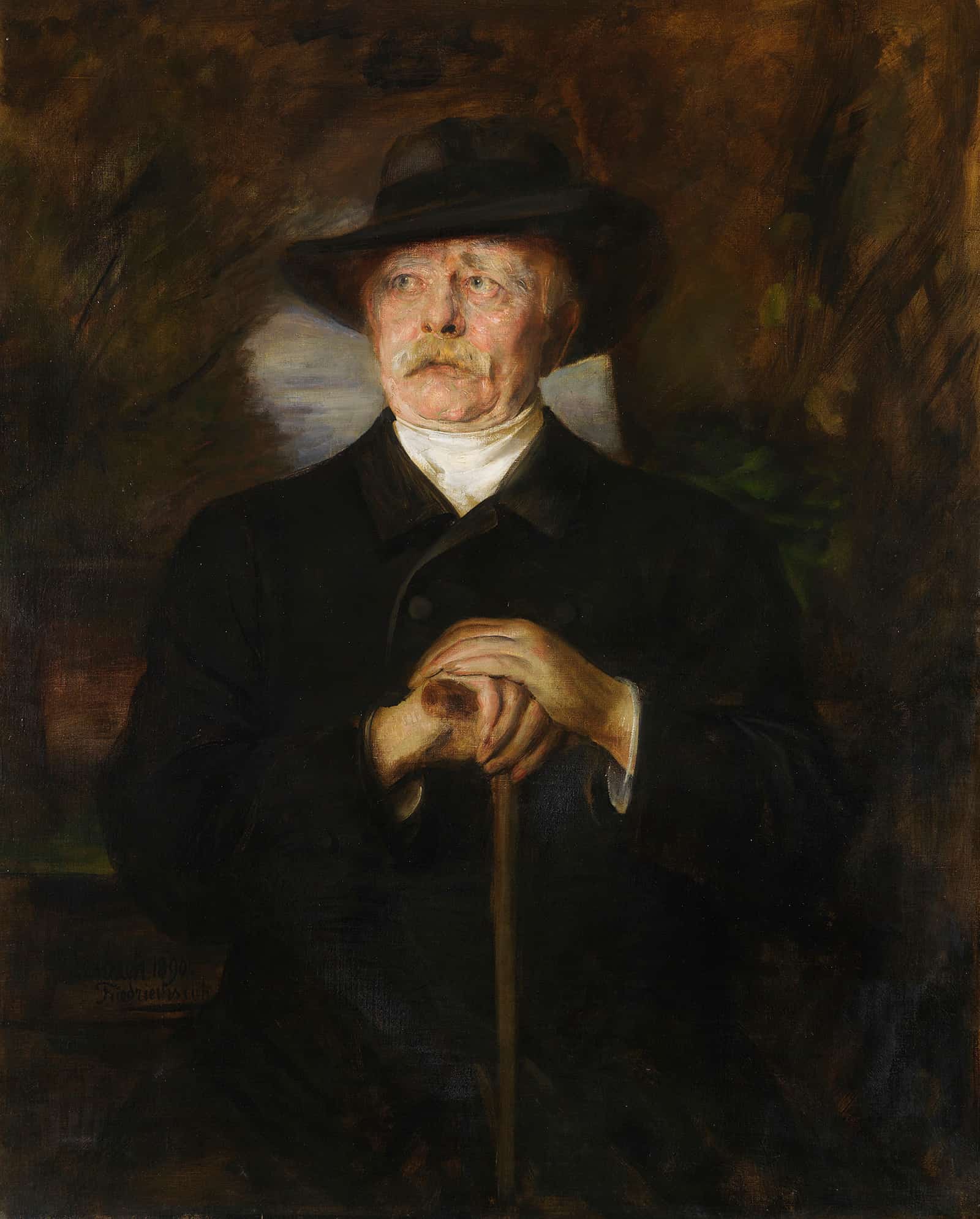 Otto Von Bismarck by Franz Von Lenbach