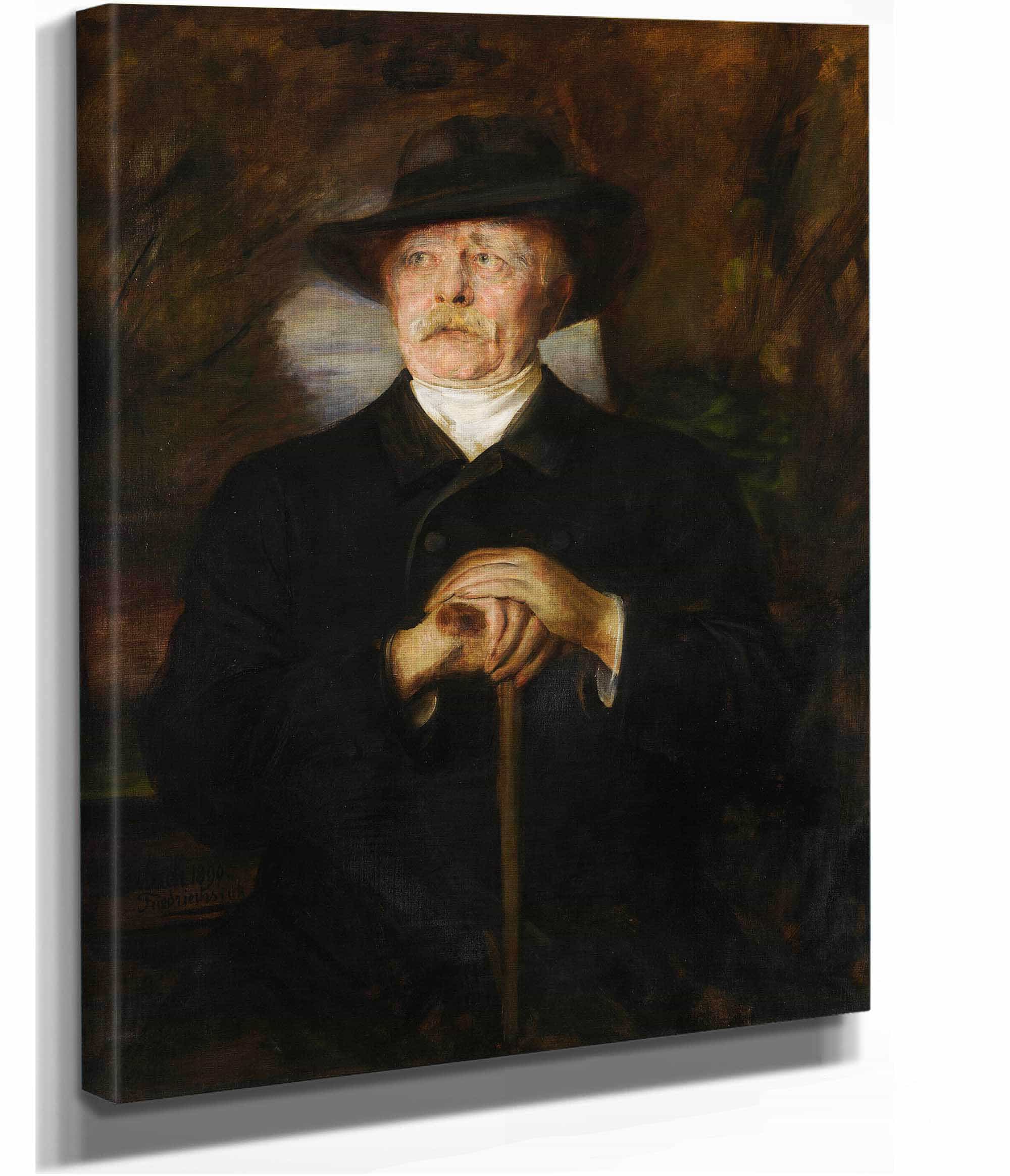 Otto Von Bismarck by Franz Von Lenbach - Image 2