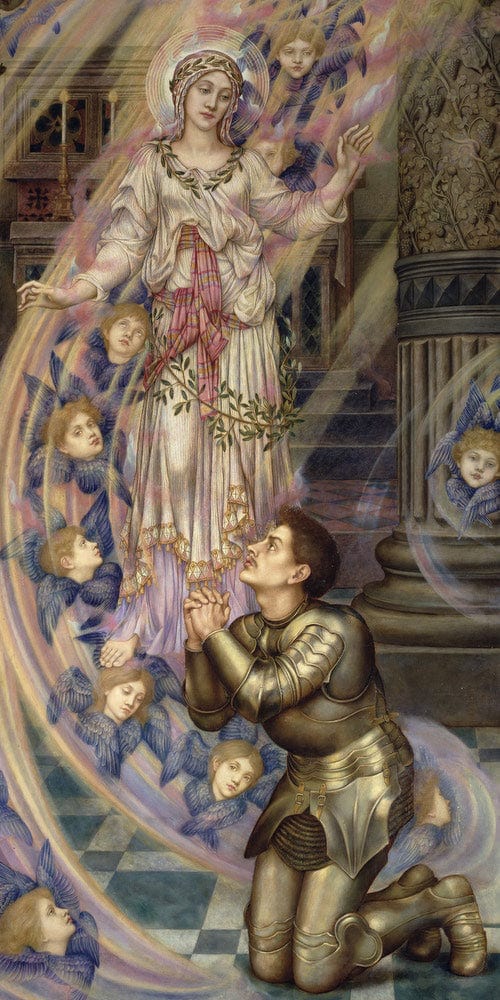 Our Lady Of Peace 1902 By Evelyn De Morgan - Image 2