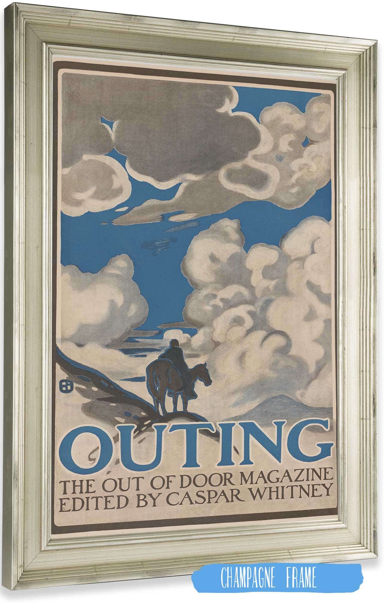 Outing The Out Of Door Magazine Edited By Caspar Whitney by Edward Penfield