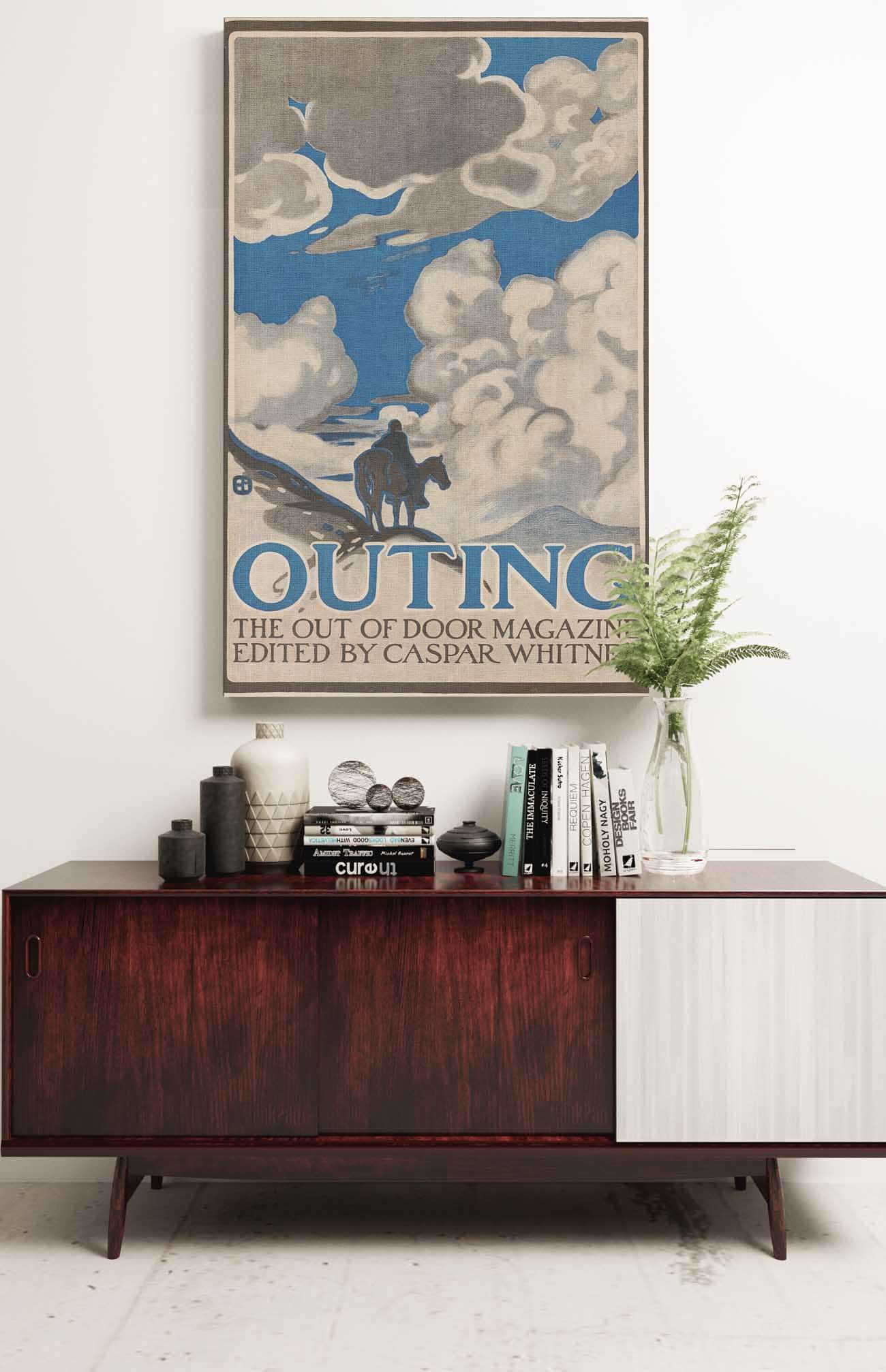 Outing The Out Of Door Magazine Edited By Caspar Whitney by Edward Penfield - Image 2