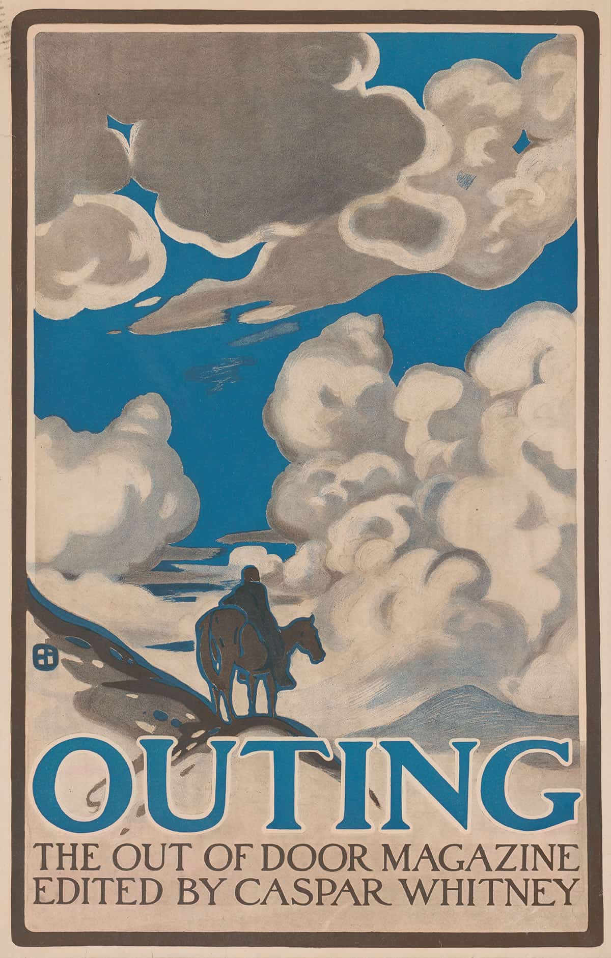 Outing The Out Of Door Magazine Edited By Caspar Whitney by Edward Penfield - Image 3