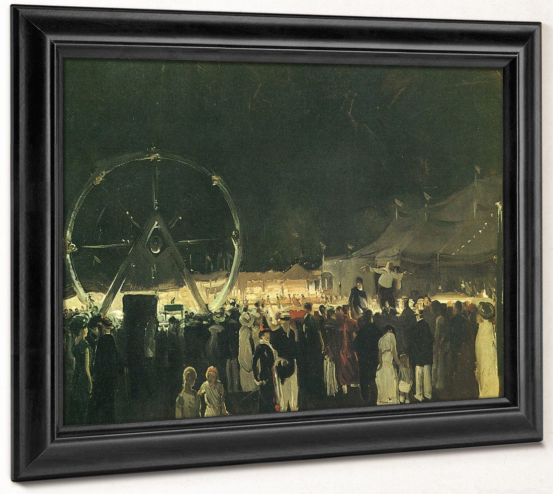 Outside The Big Tent 1912 By George Bellows - Image 8