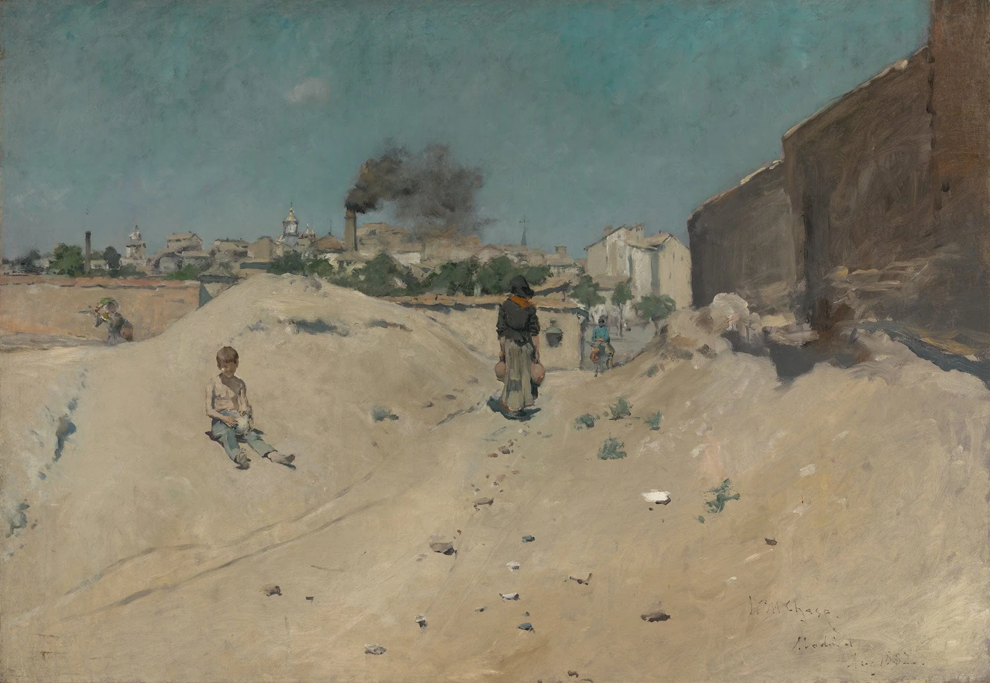 Outskirts Of Madrid by William Merritt Chase