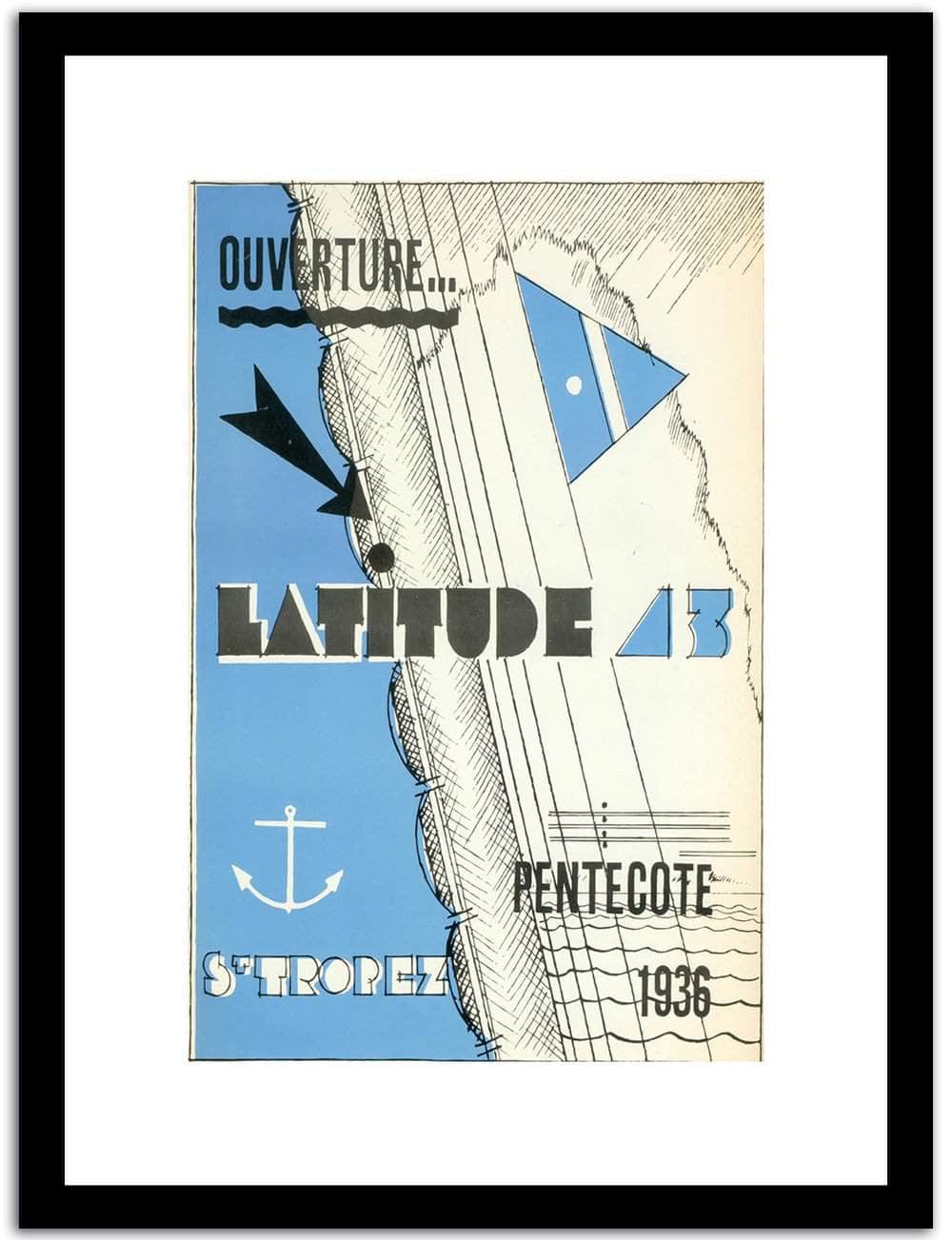 Ouver Ture Vintage Poster