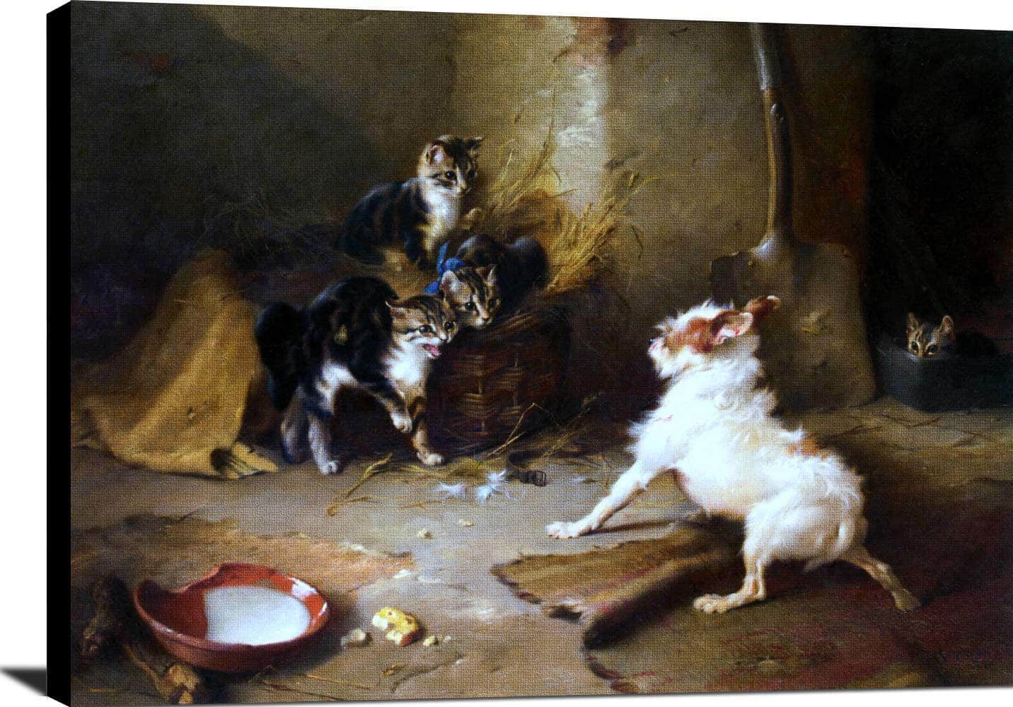 Over Matched Painting Walter Hunt Canvas Art - Image 2