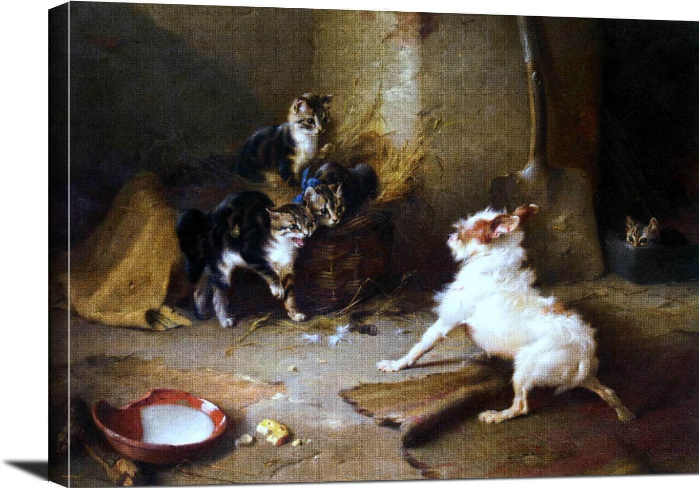 Over Matched Painting Walter Hunt Canvas Art - Image 3