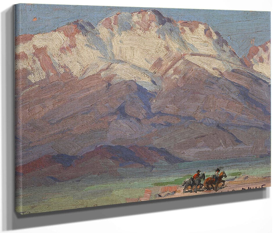Owens Valley At Big Pine By Edgar Payne