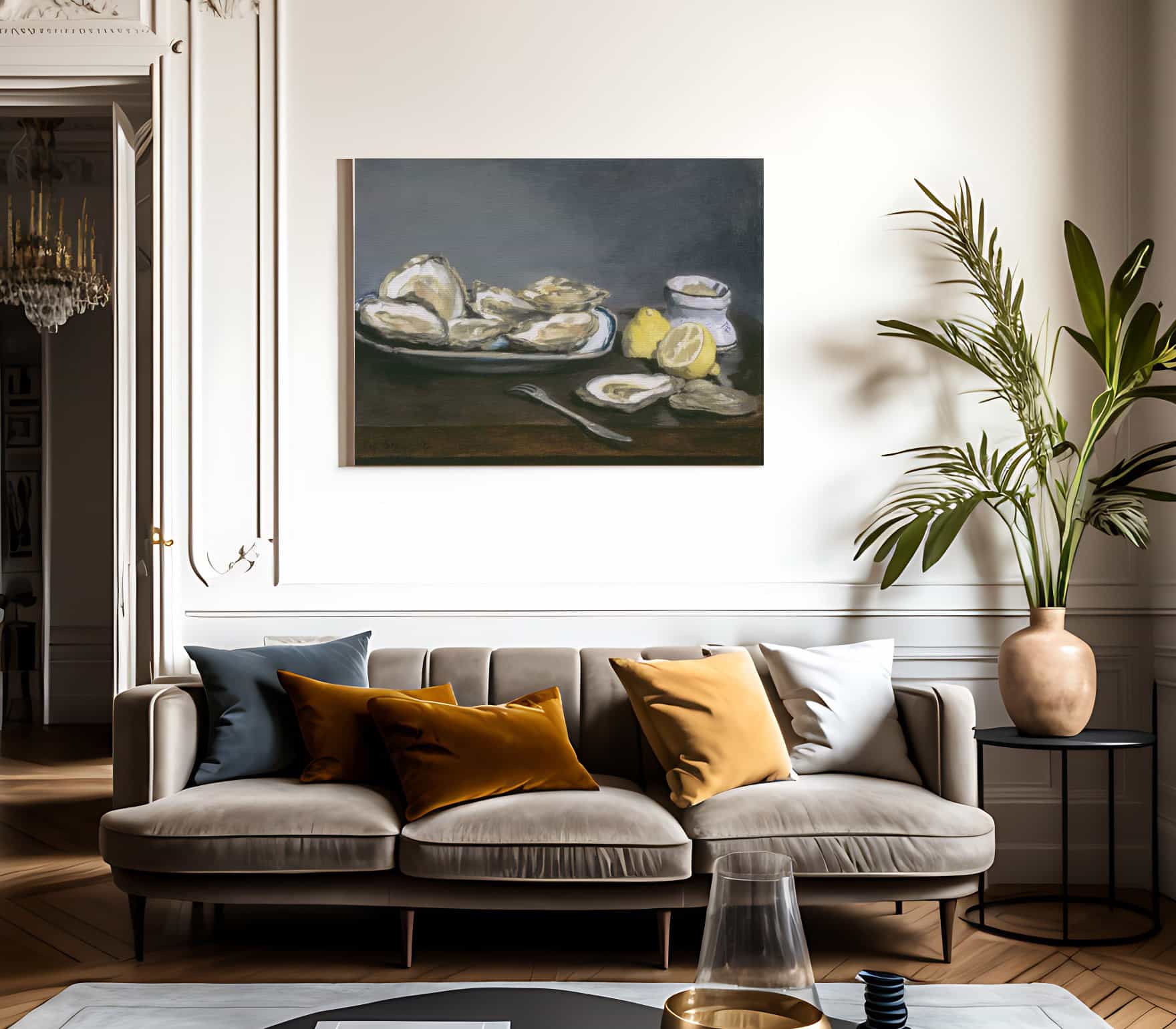 Oysters By Edouard Manet - Image 3