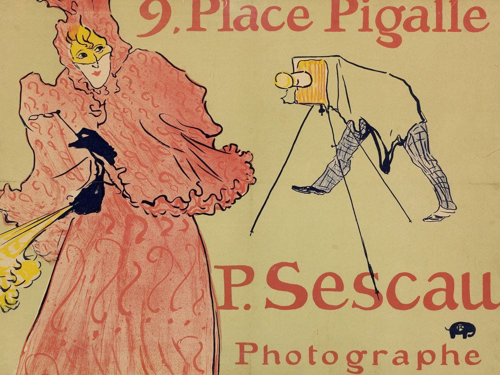 P. Sescau, Photographer By Henri Marie Raymond De Toulouse Lautrec Monfa - Image 5