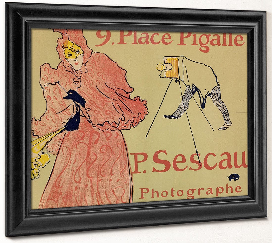 P. Sescau, Photographer By Henri Marie Raymond De Toulouse Lautrec Monfa - Image 6