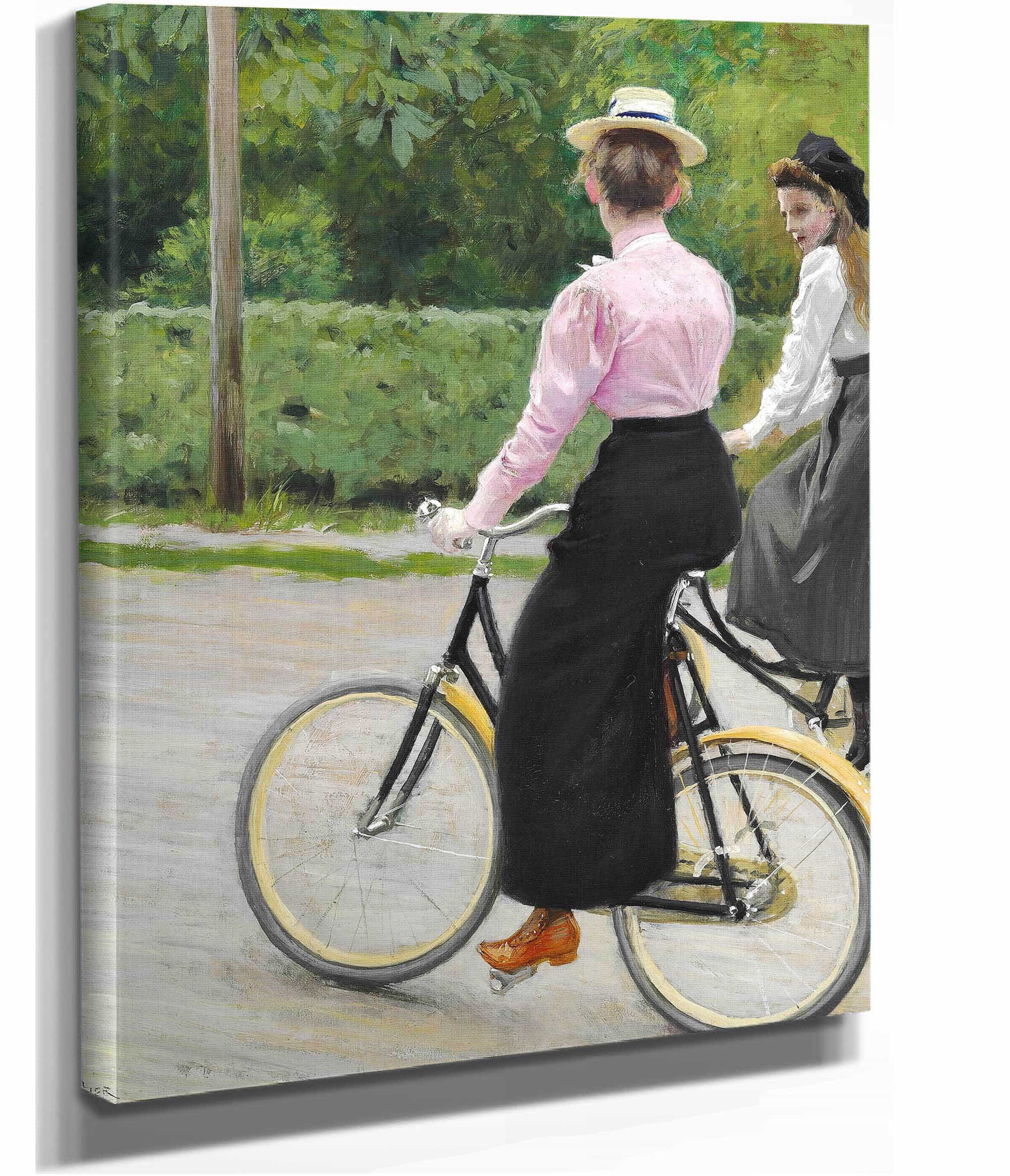 Pa Cykeltur En Sommerdag by Paul Fischer - Image 2