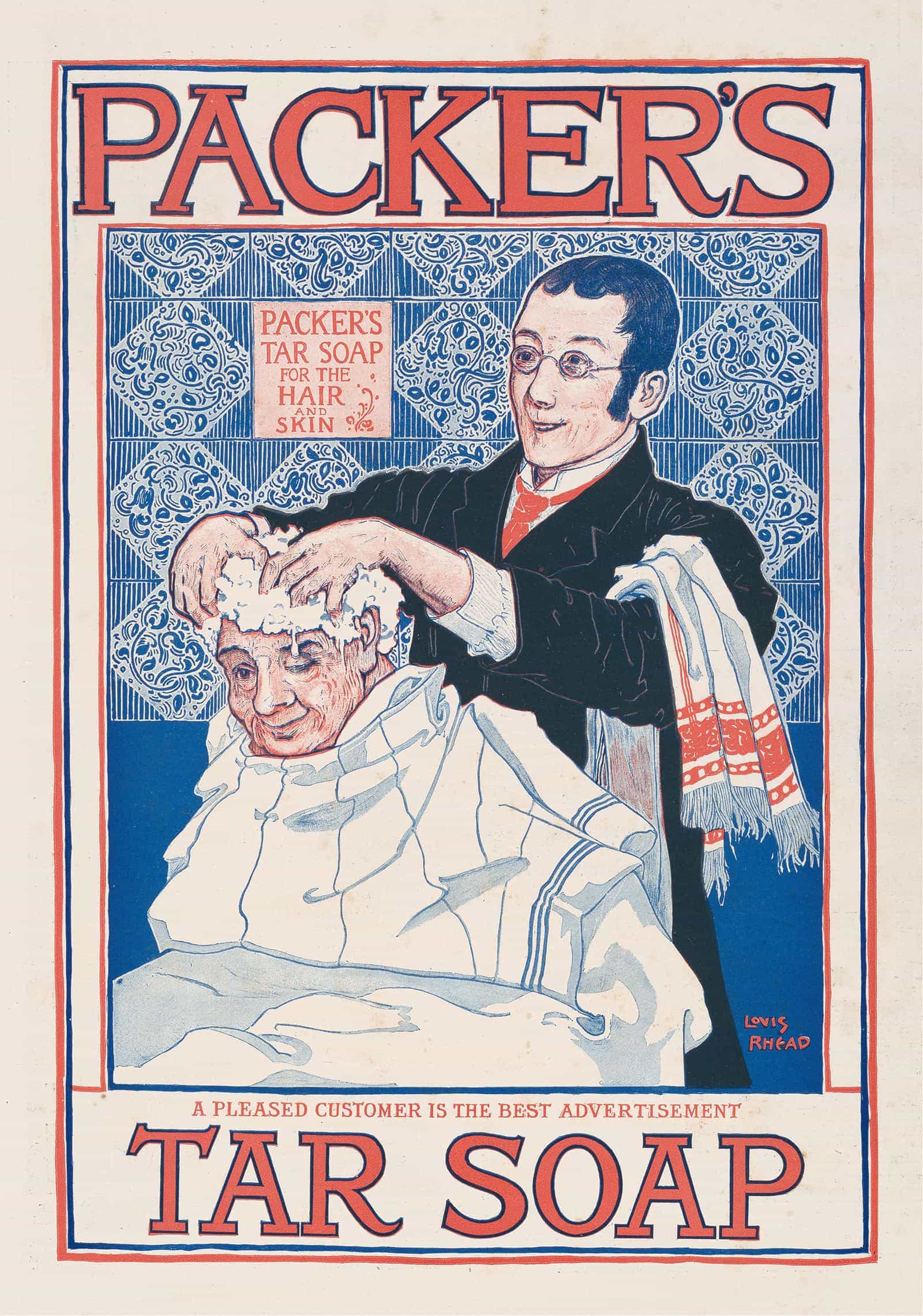 Packers Tar Soap by Louis Rhead