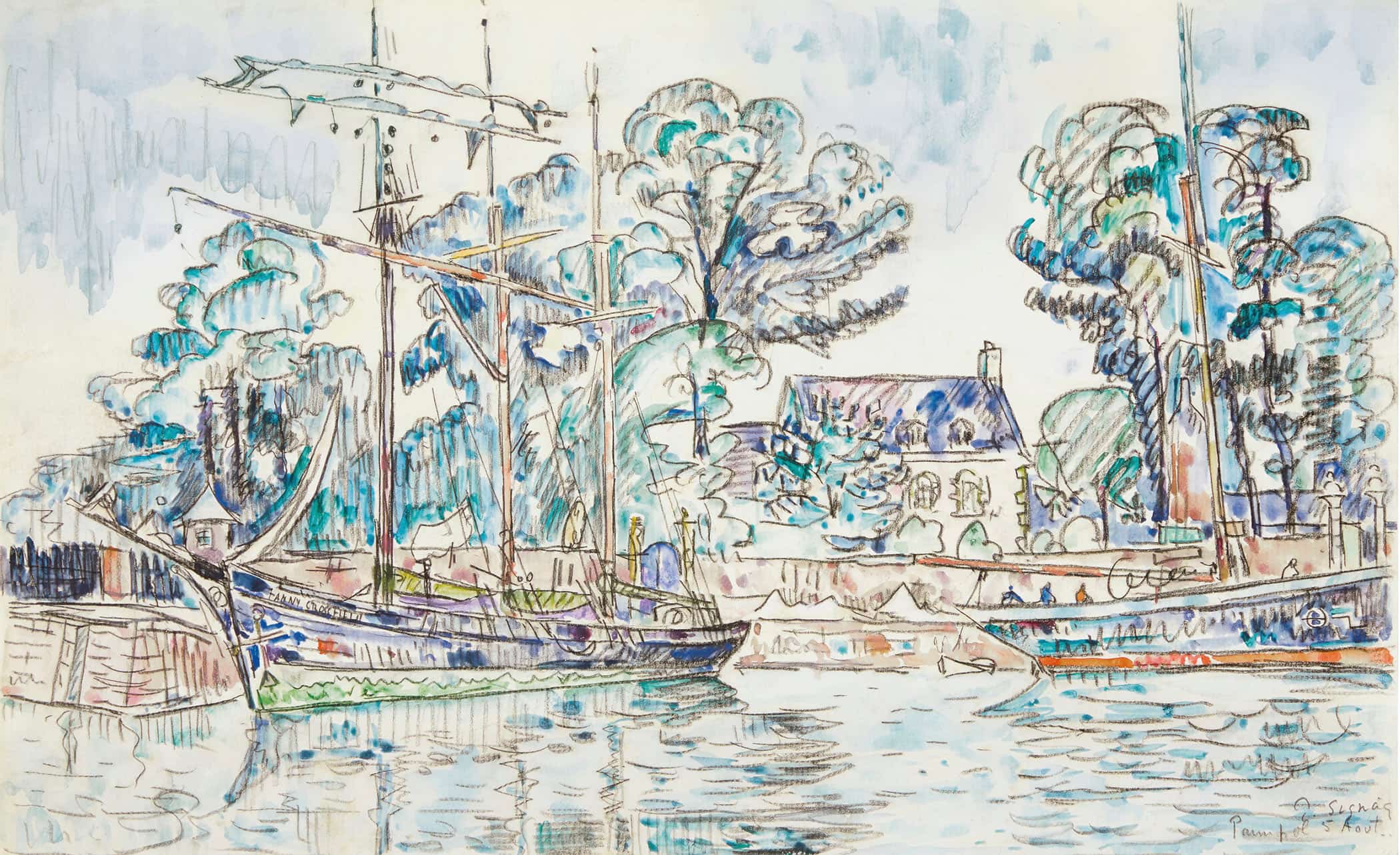 Paimpol Le Fanny Crossfield by Paul Signac - Image 2