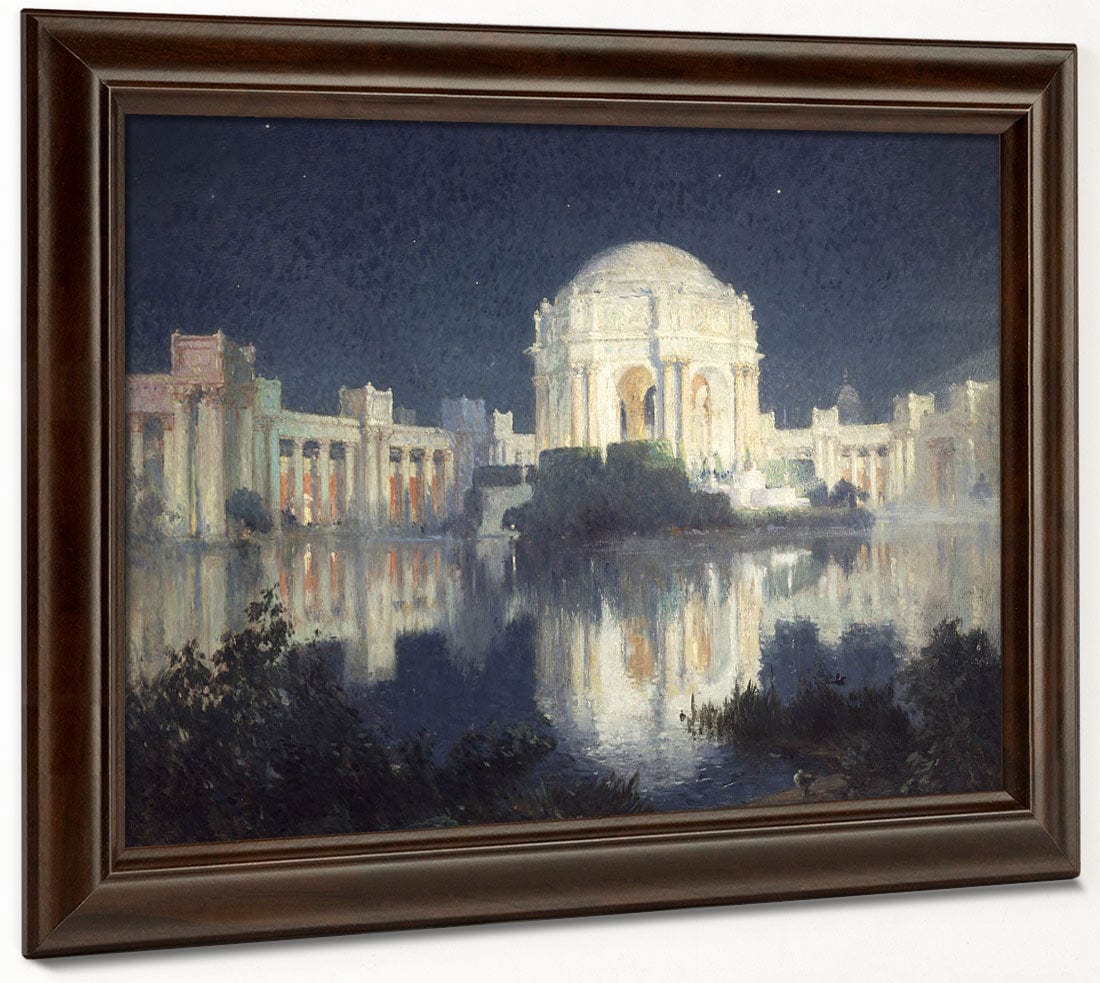 Palace Of Fine Arts, San Francisco By Colin Campbell Cooper - Image 4