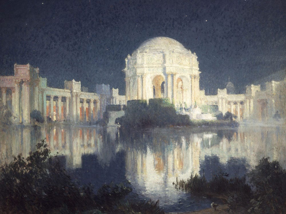 Palace Of Fine Arts, San Francisco By Colin Campbell Cooper - Image 5