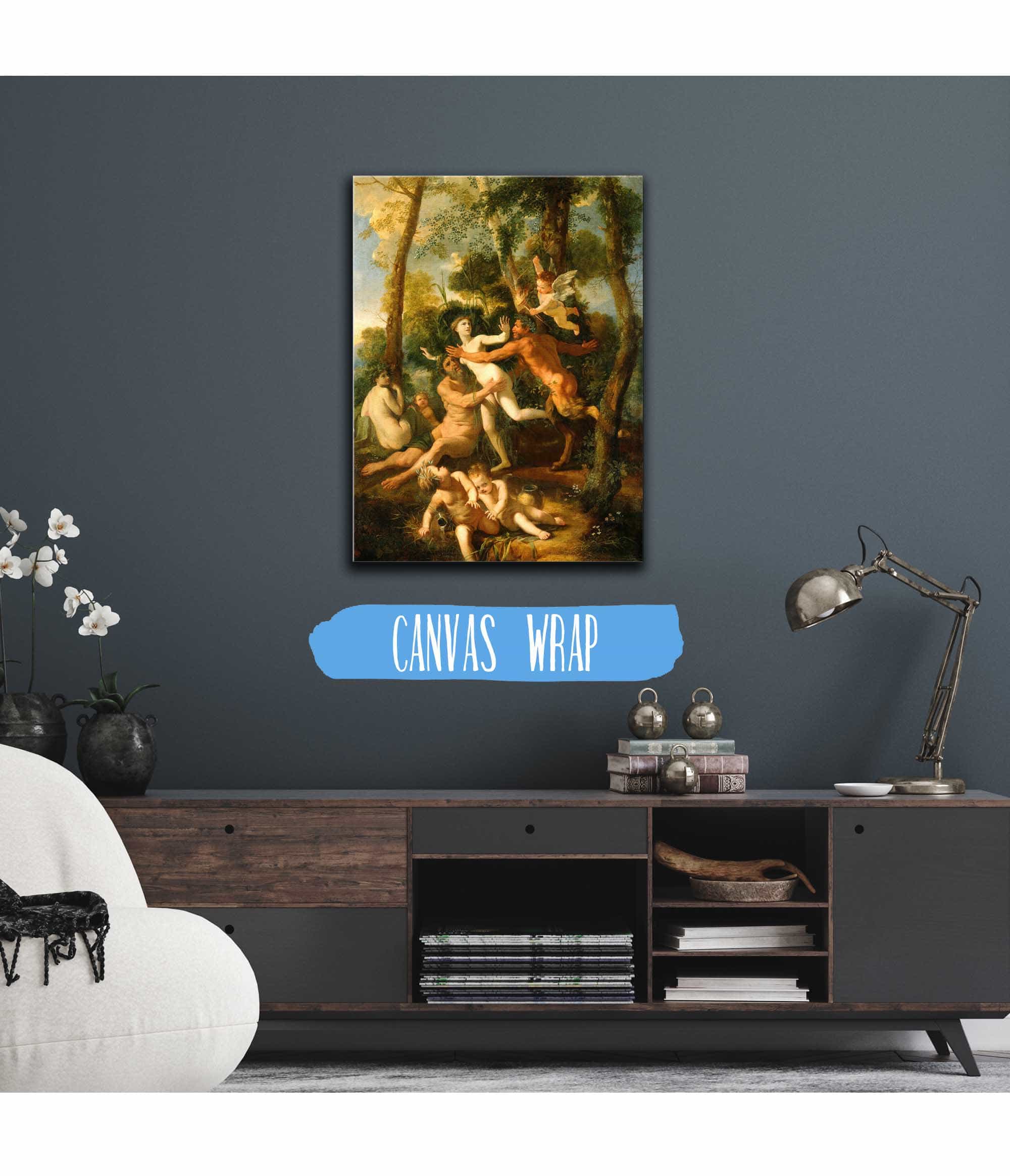 Pan And Syrinx by Nicolas Poussin - Image 3
