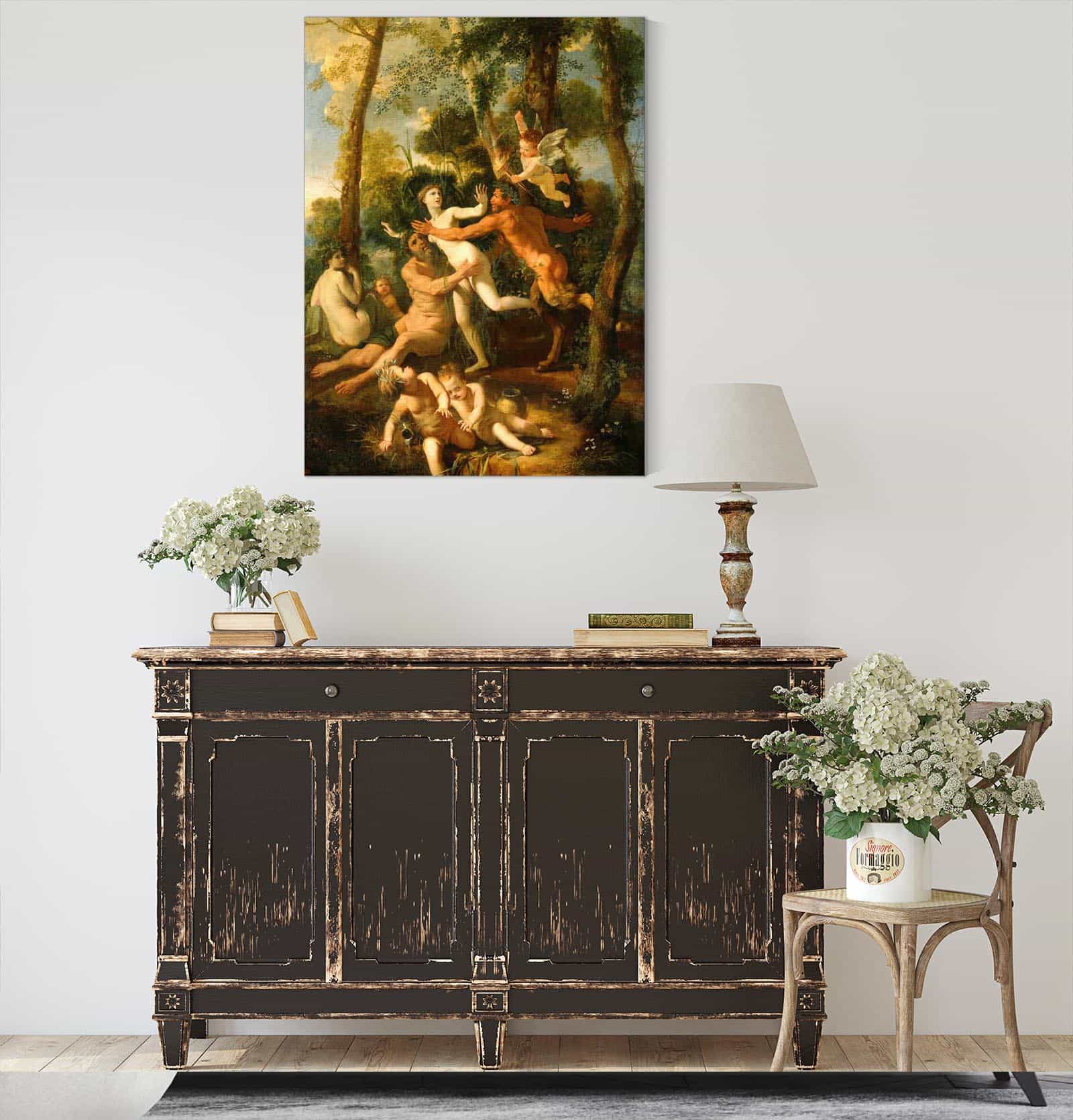Pan And Syrinx by Nicolas Poussin - Image 4