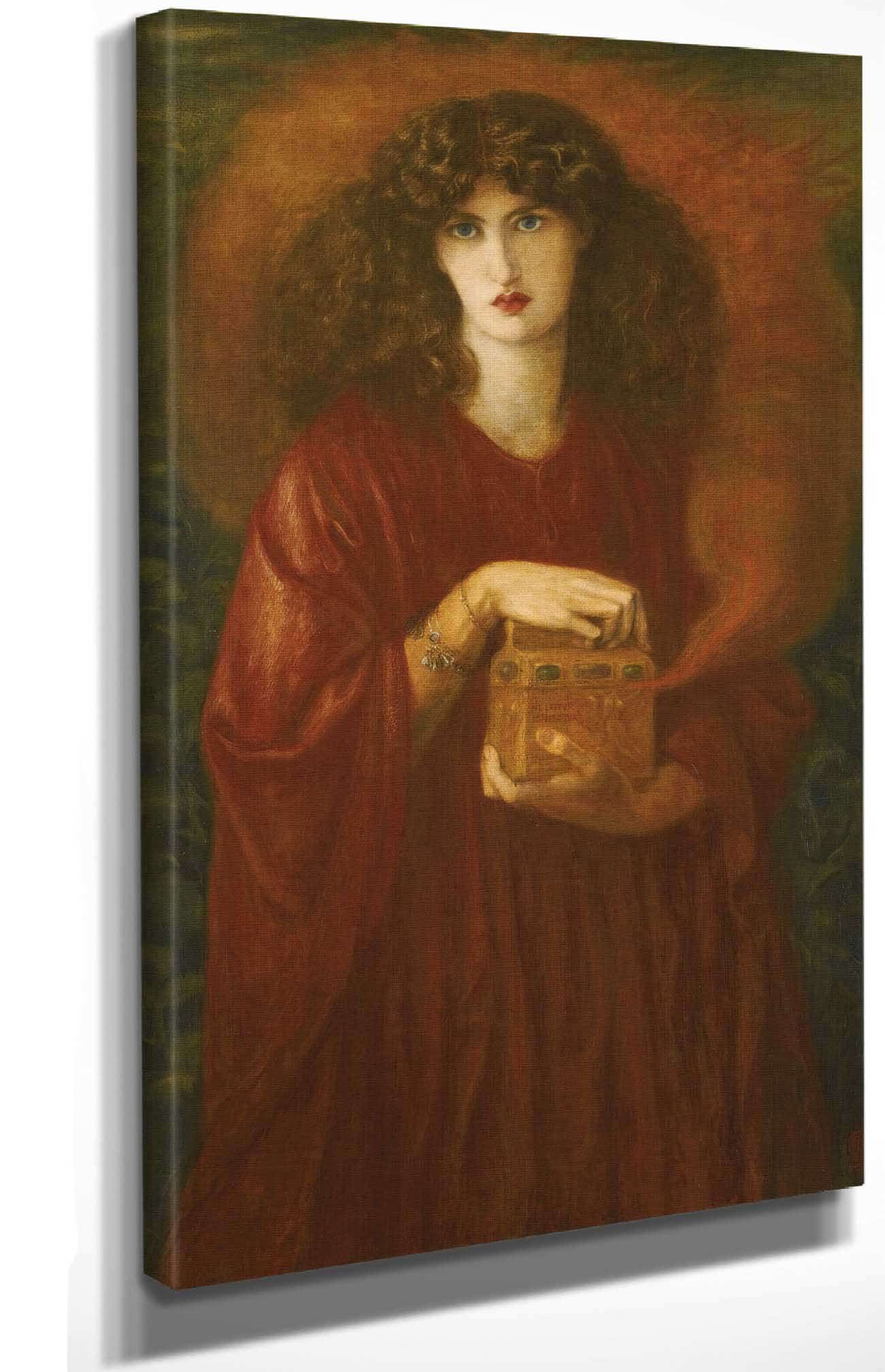 Pandora by Dante Gabriel Rossetti - Image 4