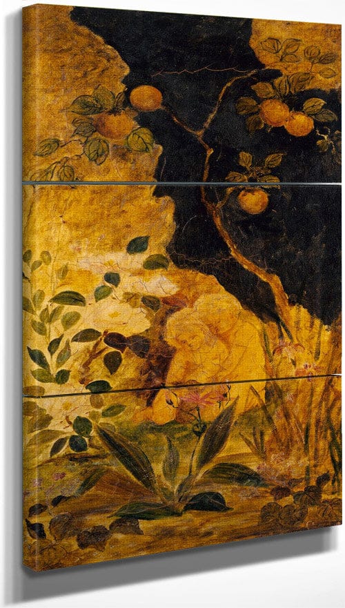 Panel For A Screen Children Playing With A Rabbit By Albert Pinkham Ryder