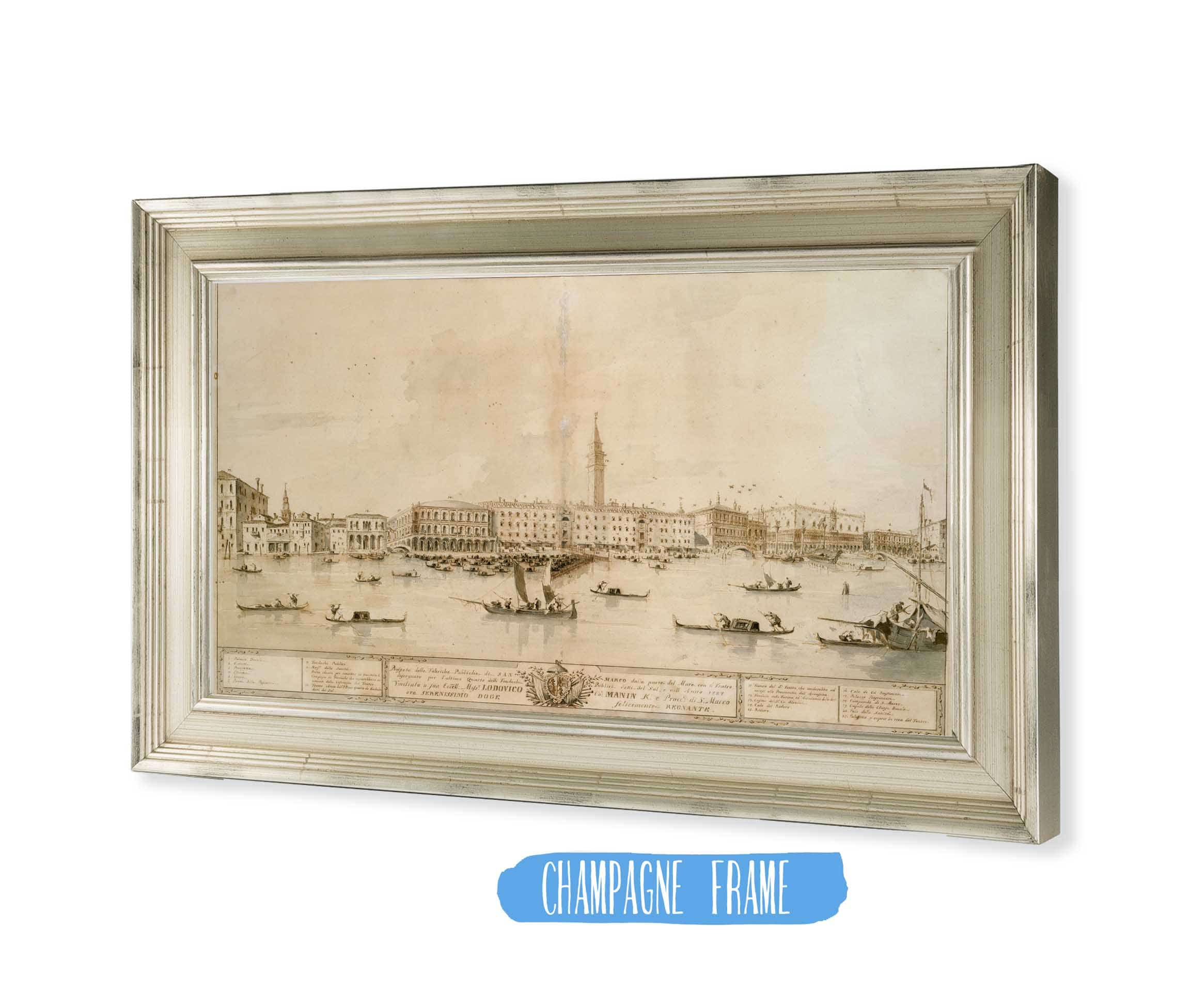 Panorama Of Venice From The Bacino Di San Marco Including The Project For The Proposed Teatro Manin by Francesco Guardi - Image 2