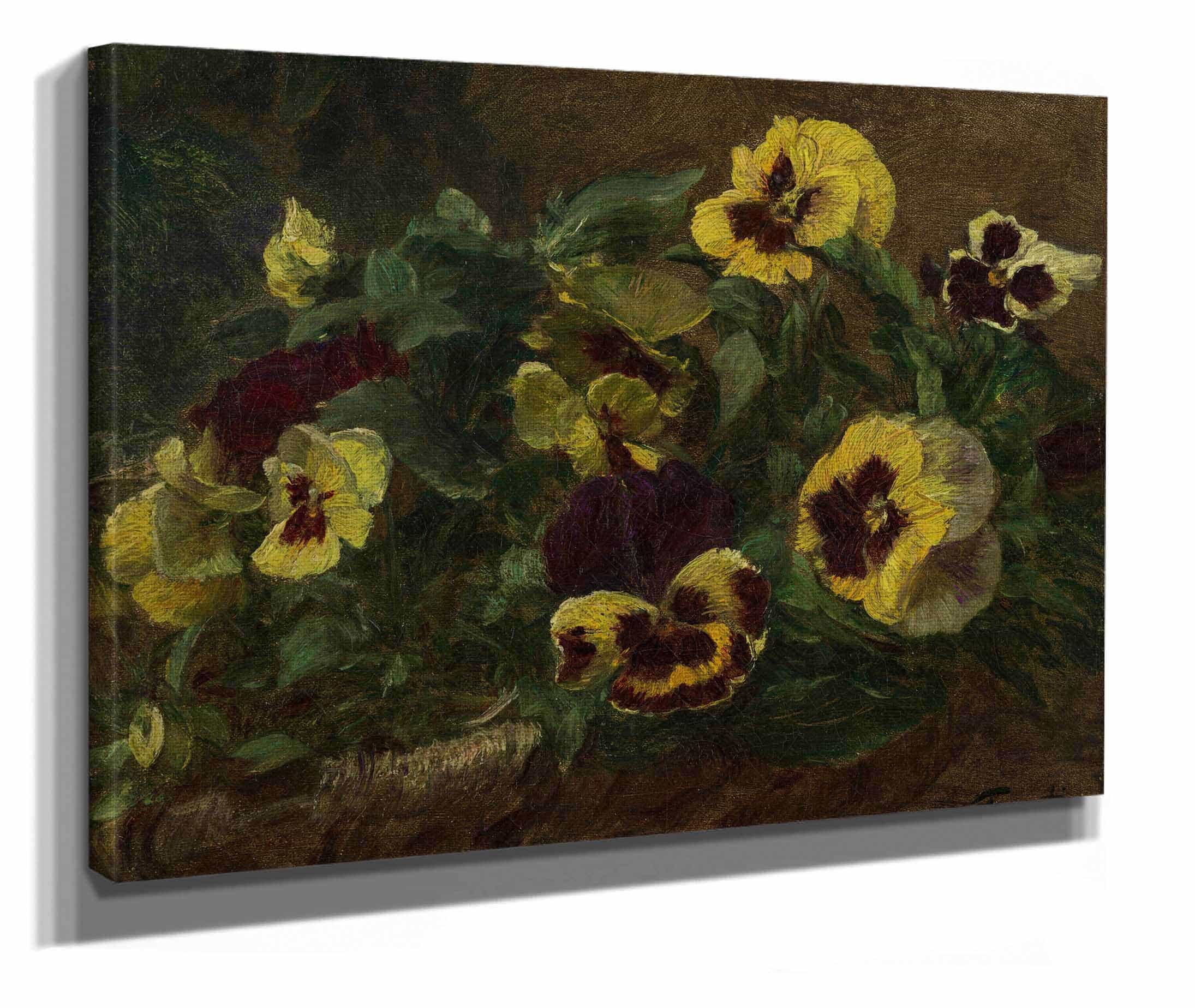 Pansies by Henri Fantin Latour - Image 2