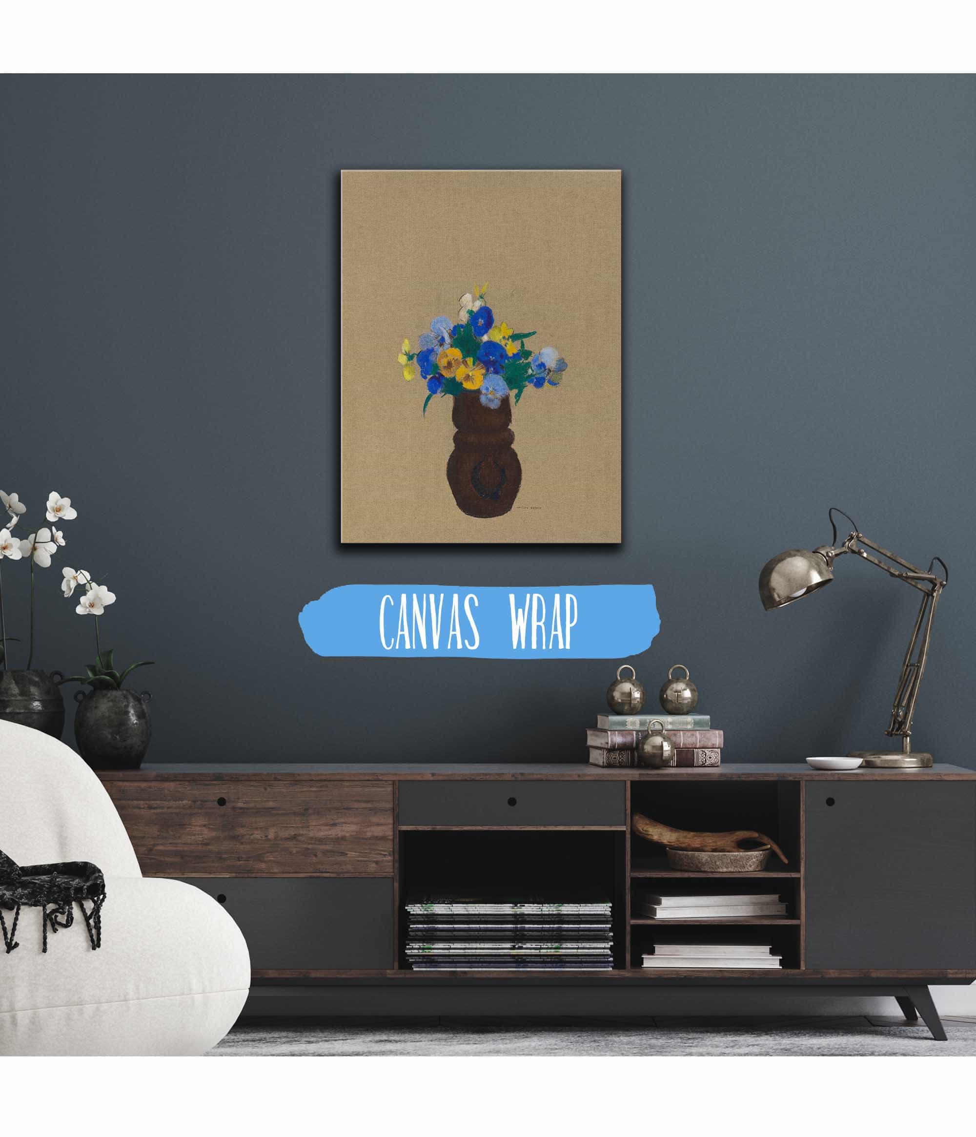 Pansies by Odilon Redon - Image 3