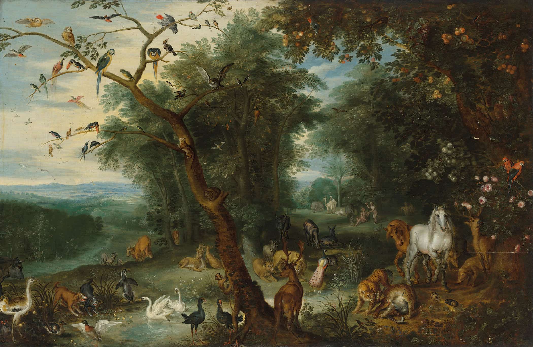 Paradise by Jan Brueghel The Younger - Image 2