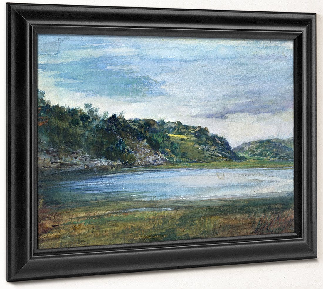 Paradise Rocks—Study At Paradise Newport Rhode Island By John La Farge - Image 6