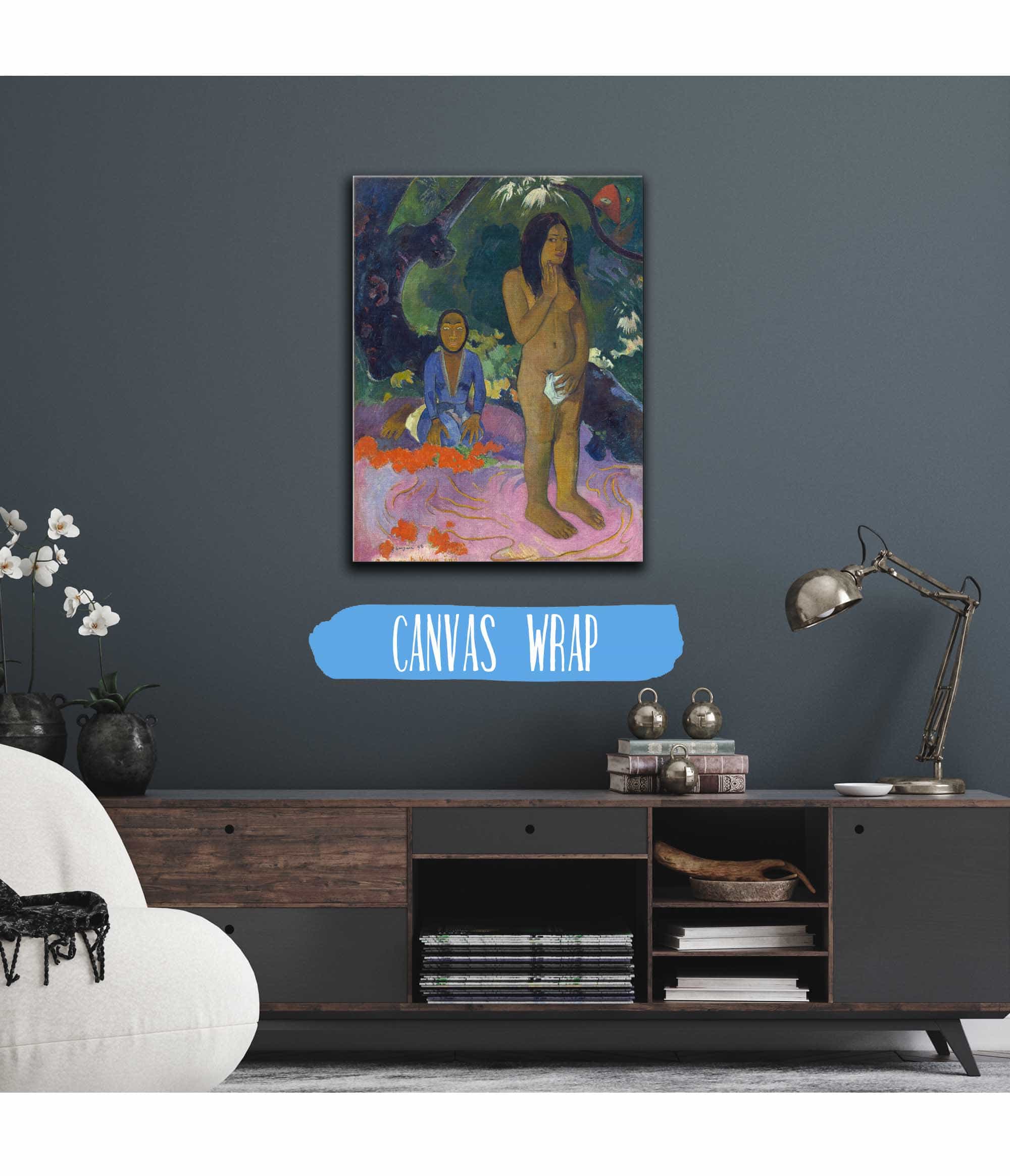Parau Na Te Varua Ino Words Of The Devil by Paul Gauguin - Image 3